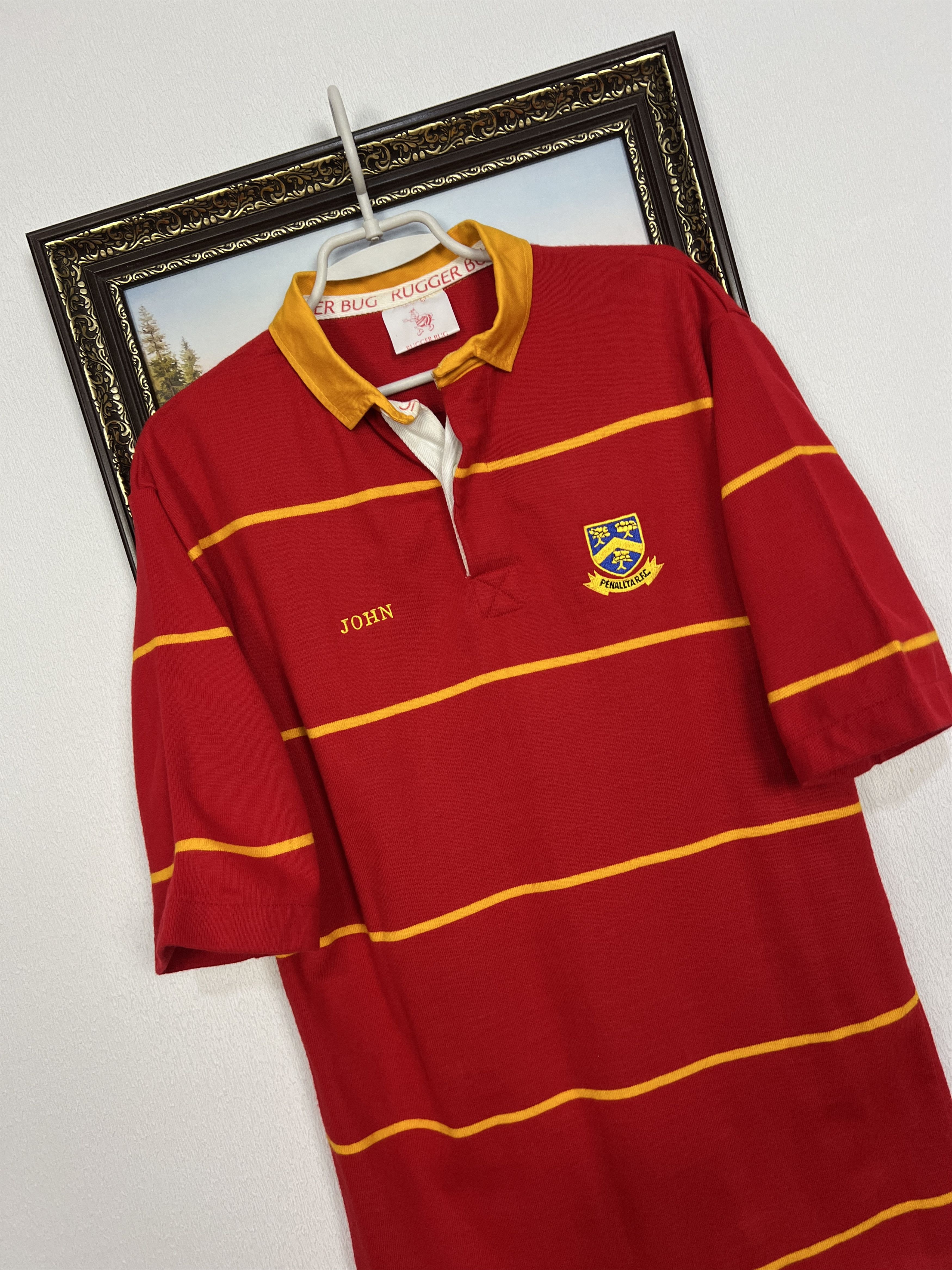 Vintage Vintage Penallta Rugby Union Jersey Shirt Rare Trikot Sport Size US XL / EU 56 / 4 - 4 Thumbnail
