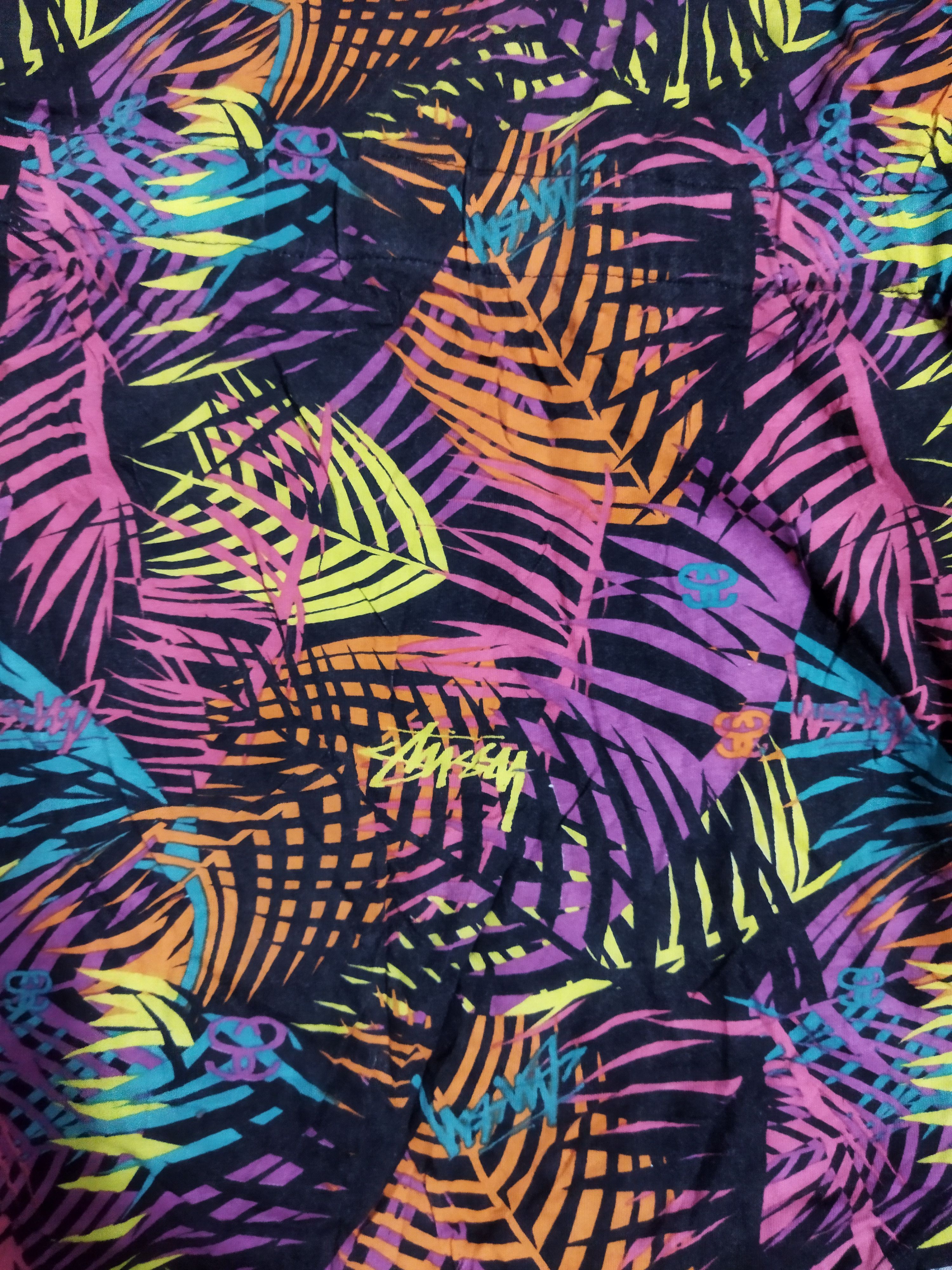 Stussy Stussy Hawaiian Tank Top Size S / US 4 / IT 40 - 2 Thumbnail