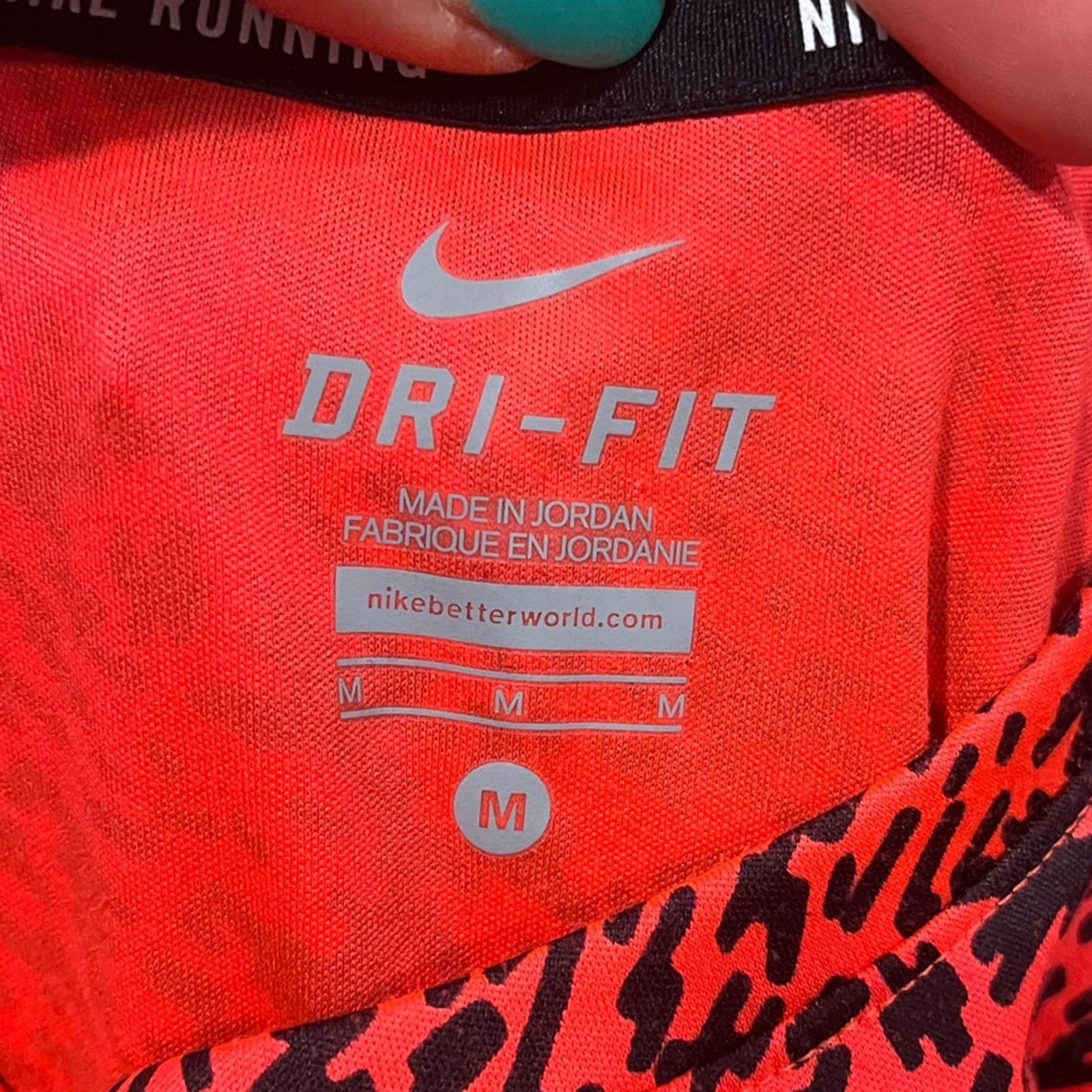 Nike Nike Dri Fit Womens Running Top Long Sleeve Size M Size M / US 6-8 / IT 42-44 - 3 Thumbnail
