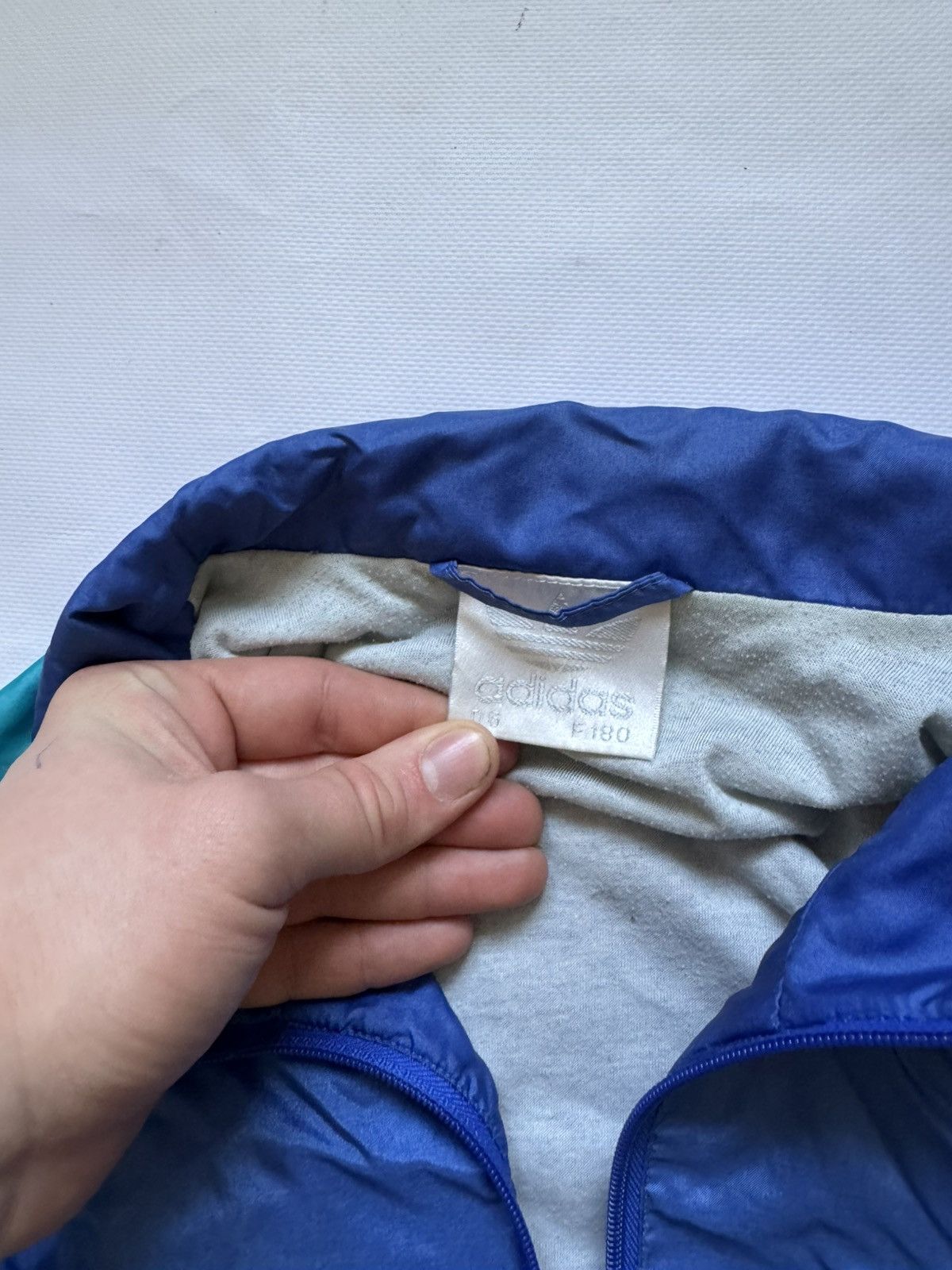 Adidas Vintage 90s Adidas Nylon Tracksuit Blue Teal Y2K Size US XL / EU 56 / 4 - 5 Thumbnail