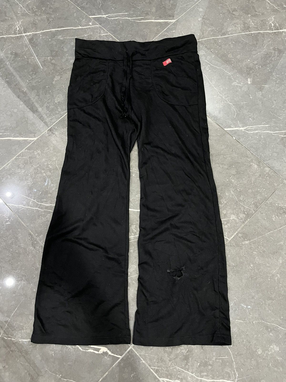 Japanese Brand Miss sexy sweat pants flared Size 30" / US 8 / IT 44 - 1 Thumbnail