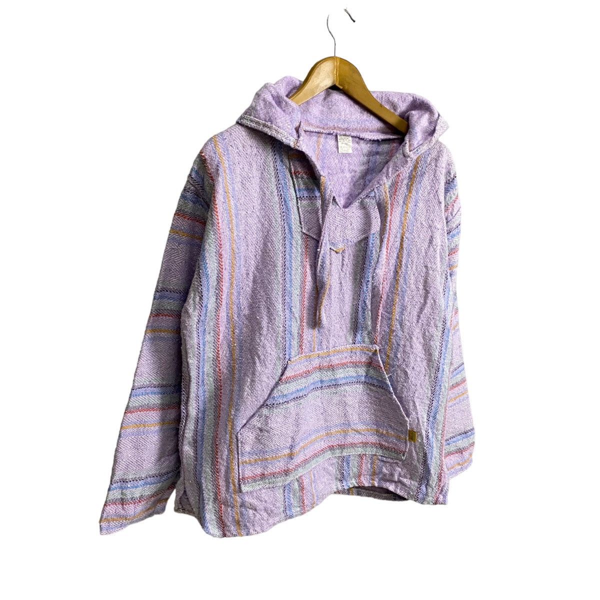 Mexicana × Vintage Crema molina Mexican drug rug baja hoodie Size US L / EU 52-54 / 3 - 3 Thumbnail