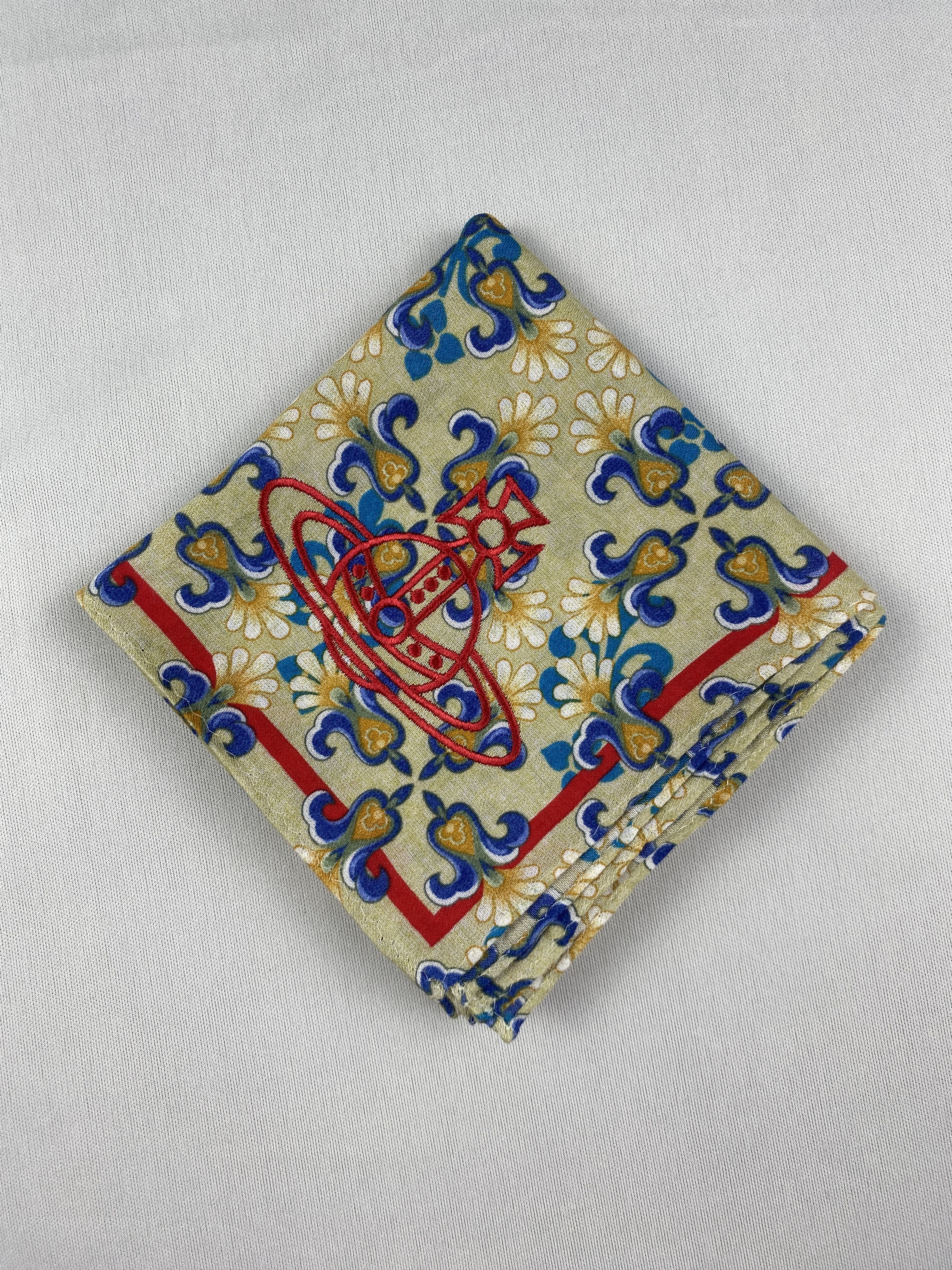 Vivienne Westwood Vivienne Westwood Handkerchief Pocket Square Bandana HM0022 Size ONE SIZE - 3 Thumbnail
