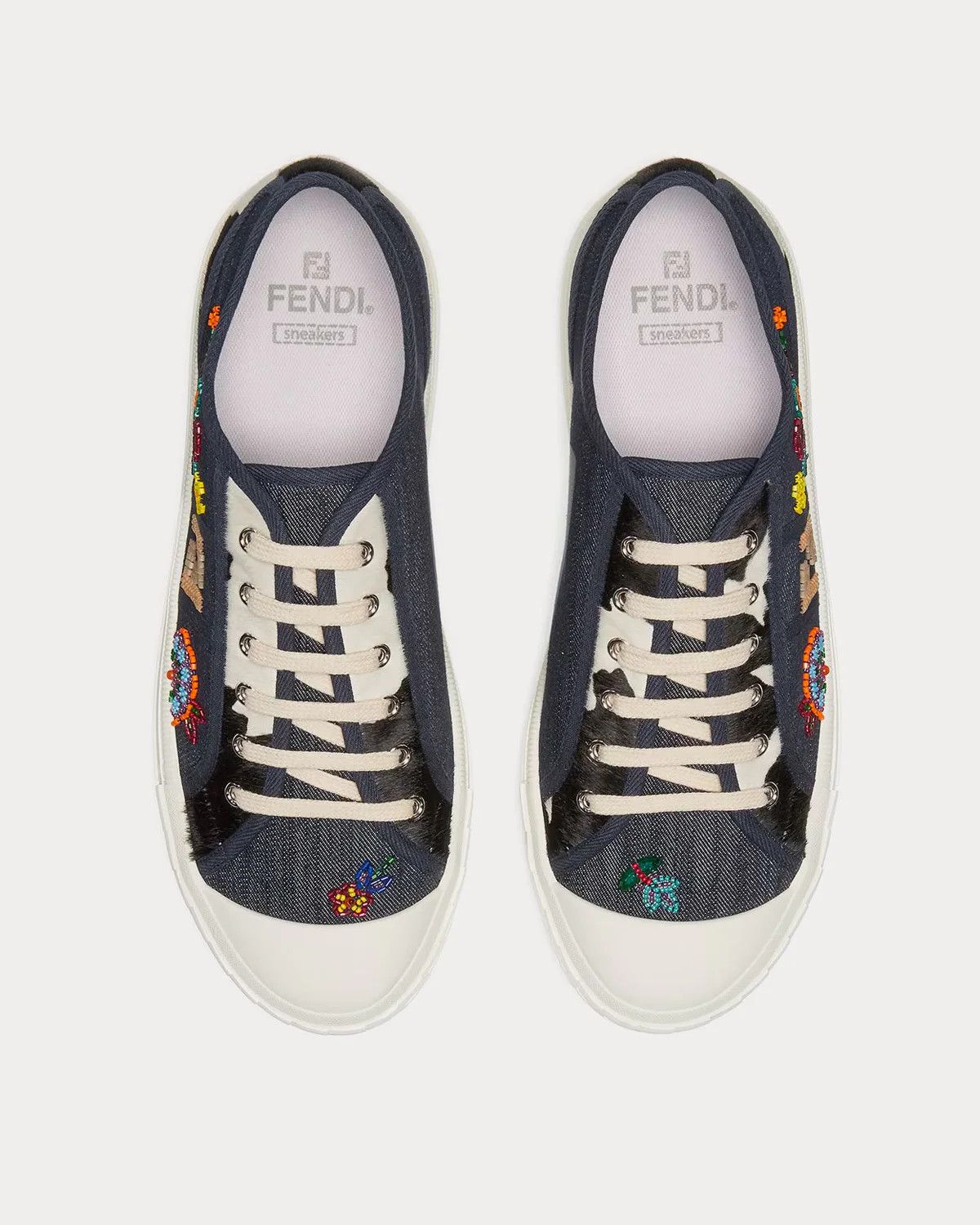 Fendi o1loc1c0824 Sneakers in Blue Size US 10 / EU 43 - 2 Thumbnail