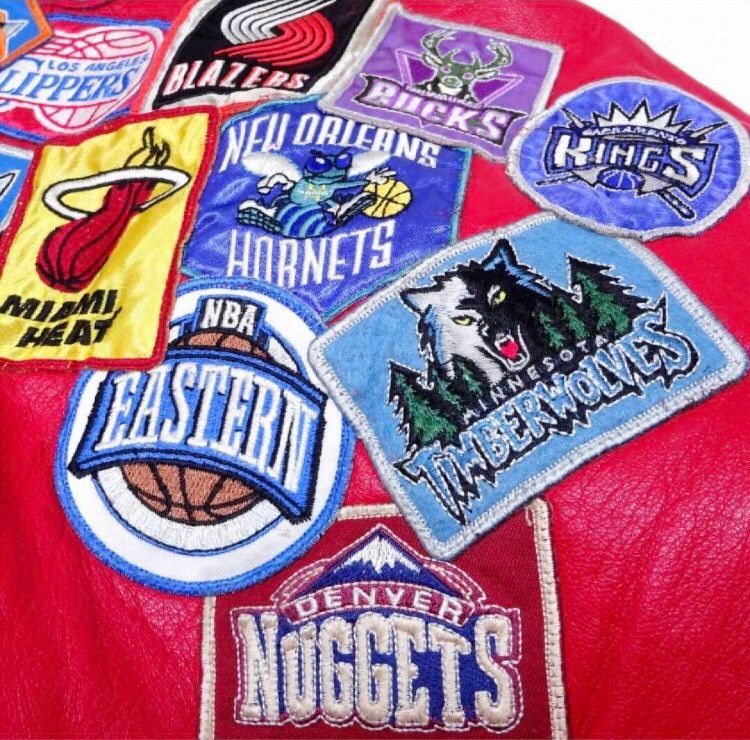 JH Design Jeff Hamilton jh Design NBA ALLleather team logo Jacket Size US XXL / EU 58 / 5 - 7 Thumbnail