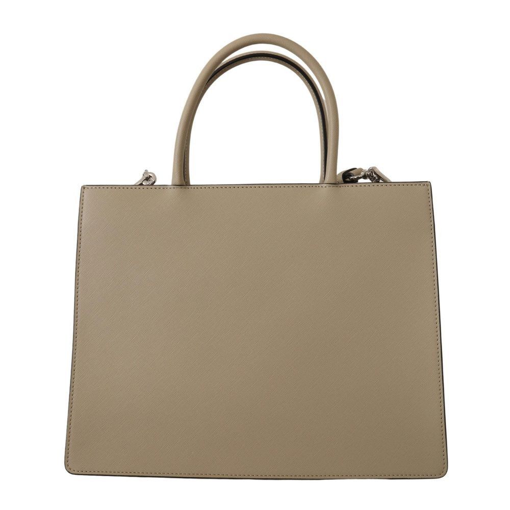 Karl Lagerfeld Karl Lagerfeld Sage Green Polyurethane Tote Shoulder Bag Size ONE SIZE - 3 Thumbnail