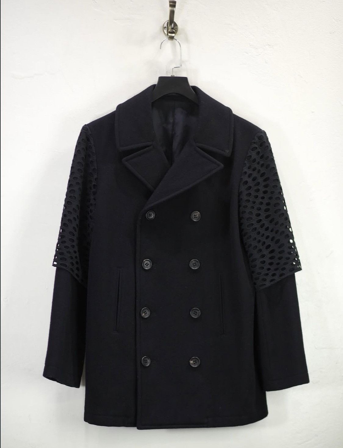 Y's Y's Pea Coat Size US XL / EU 56 / 4 - 1 Thumbnail