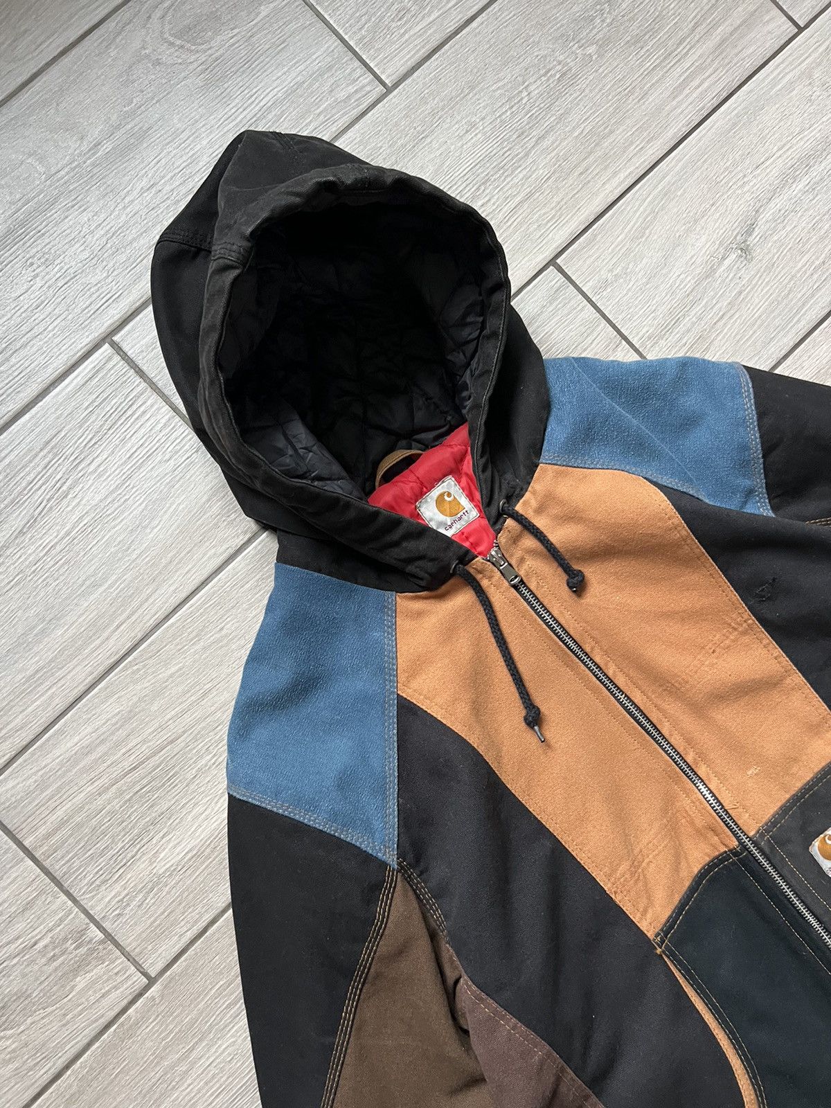 Carhartt × Vintage Men’s Vintage Rare Carhartt Bomber Jacket Distressed Size US L / EU 52-54 / 3 - 6 Thumbnail