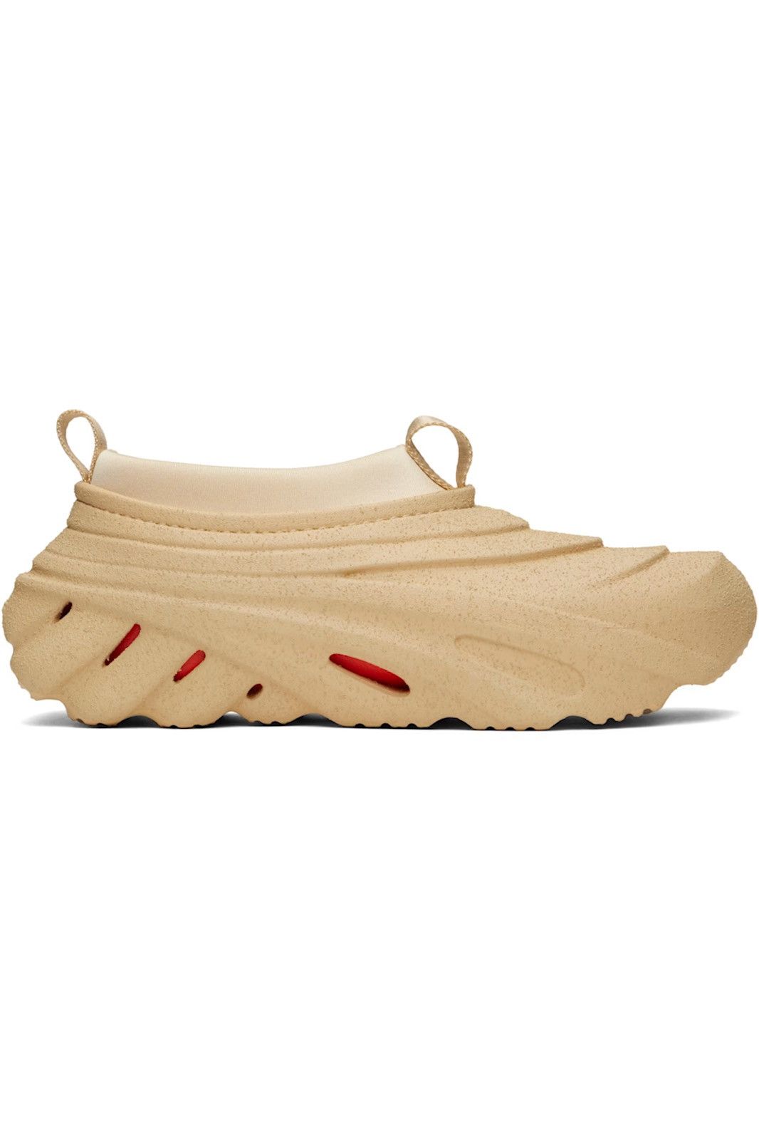 Crocs Beige Echo Storm Sandstorm Slip-on Loafers Size US 9 / EU 42 - 3 Thumbnail