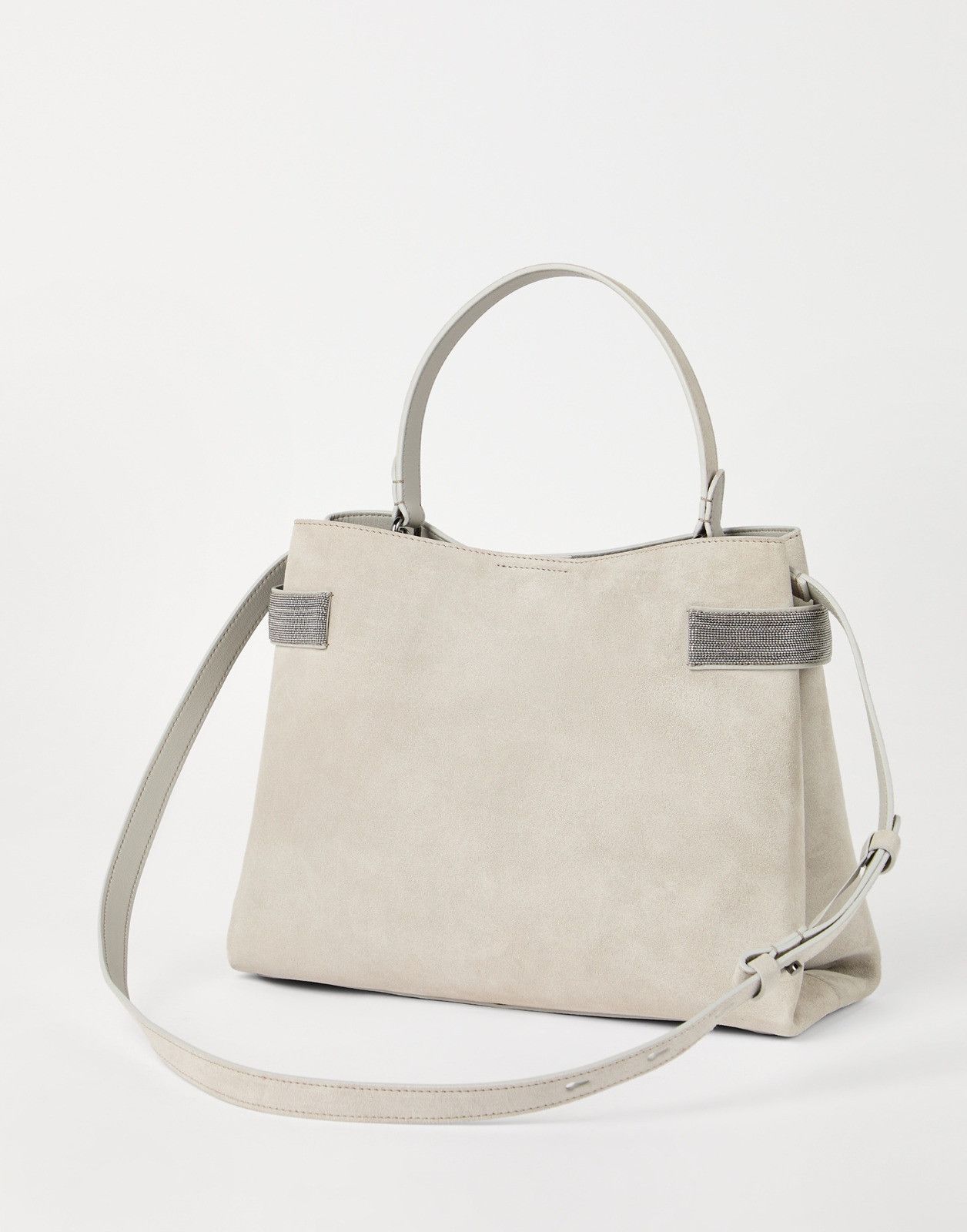 Brunello Cucinelli o1la1rc1a0326 Size: OS / Shoulder Strap Bag in Ivory Size ONE SIZE - 1 Thumbnail