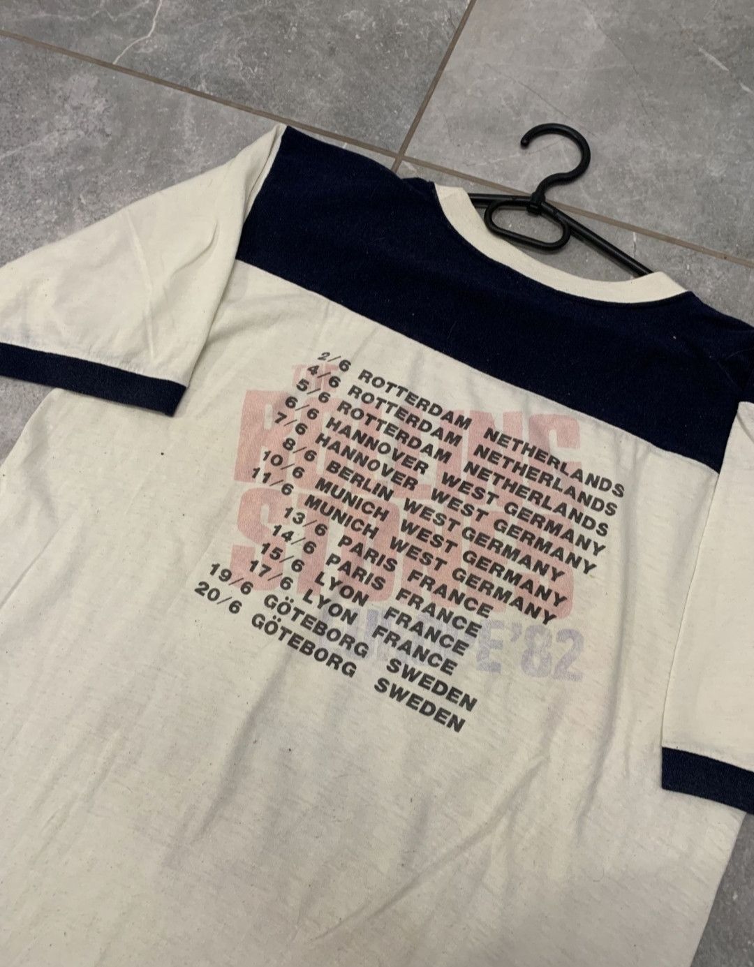 Band Tees Vintage Rolling Stones 82 Tour T-shirt Size US L / EU 52-54 / 3 - 8 Thumbnail