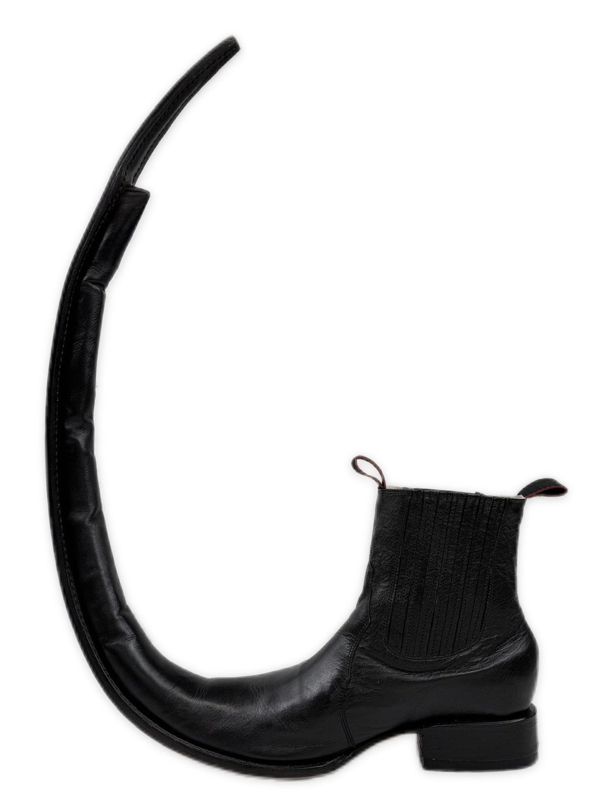 Comme des Garcons SS15 Comme des Garçons ‘Jugo’ Leather Pointed Boots Size US 9.5 / EU 42-43 - 4 Thumbnail