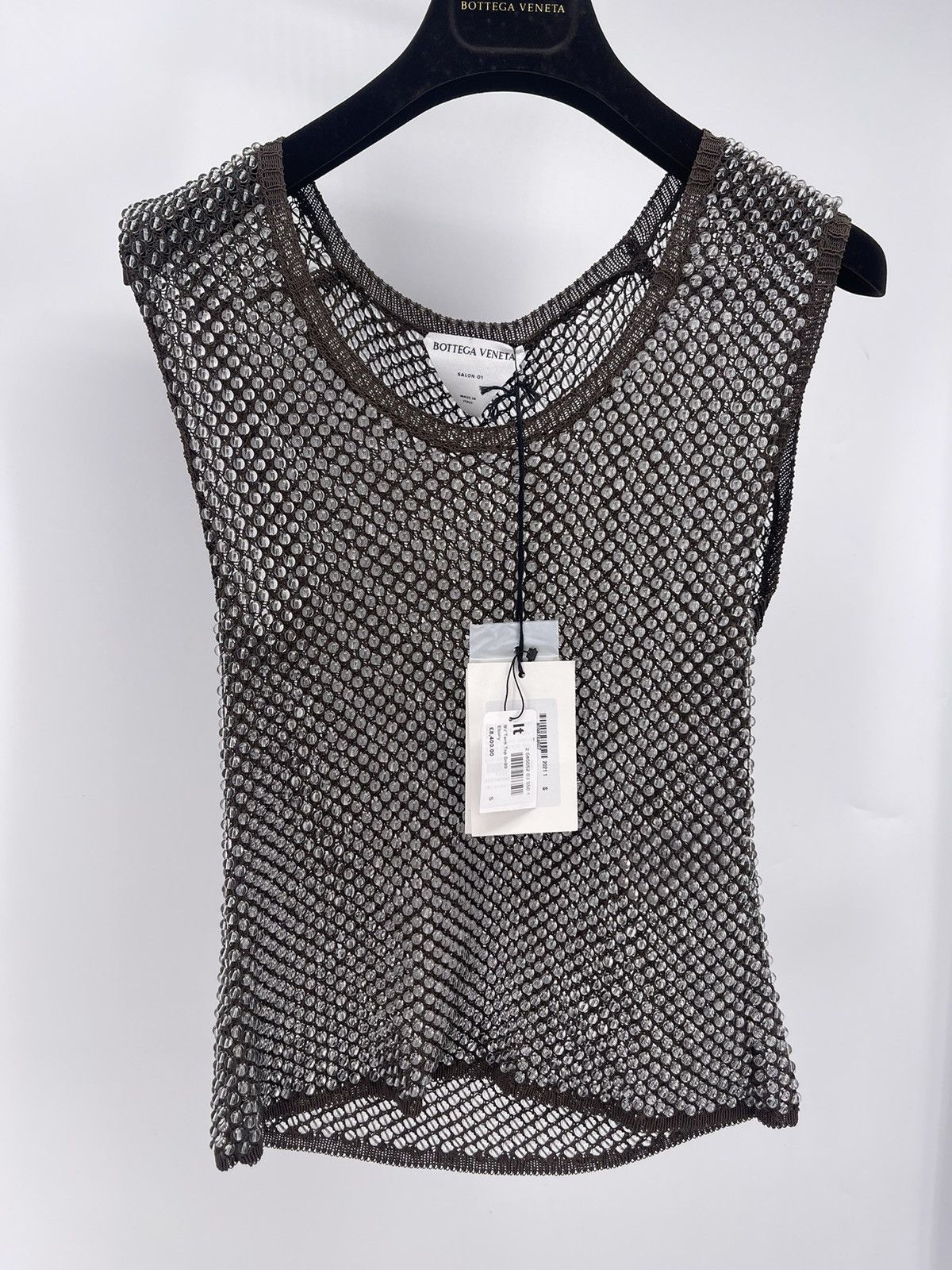 Bottega Veneta Bottega Veneta Beaded Tank Top Size S RRP £8400 Size US S / EU 44-46 / 1 - 2 Thumbnail