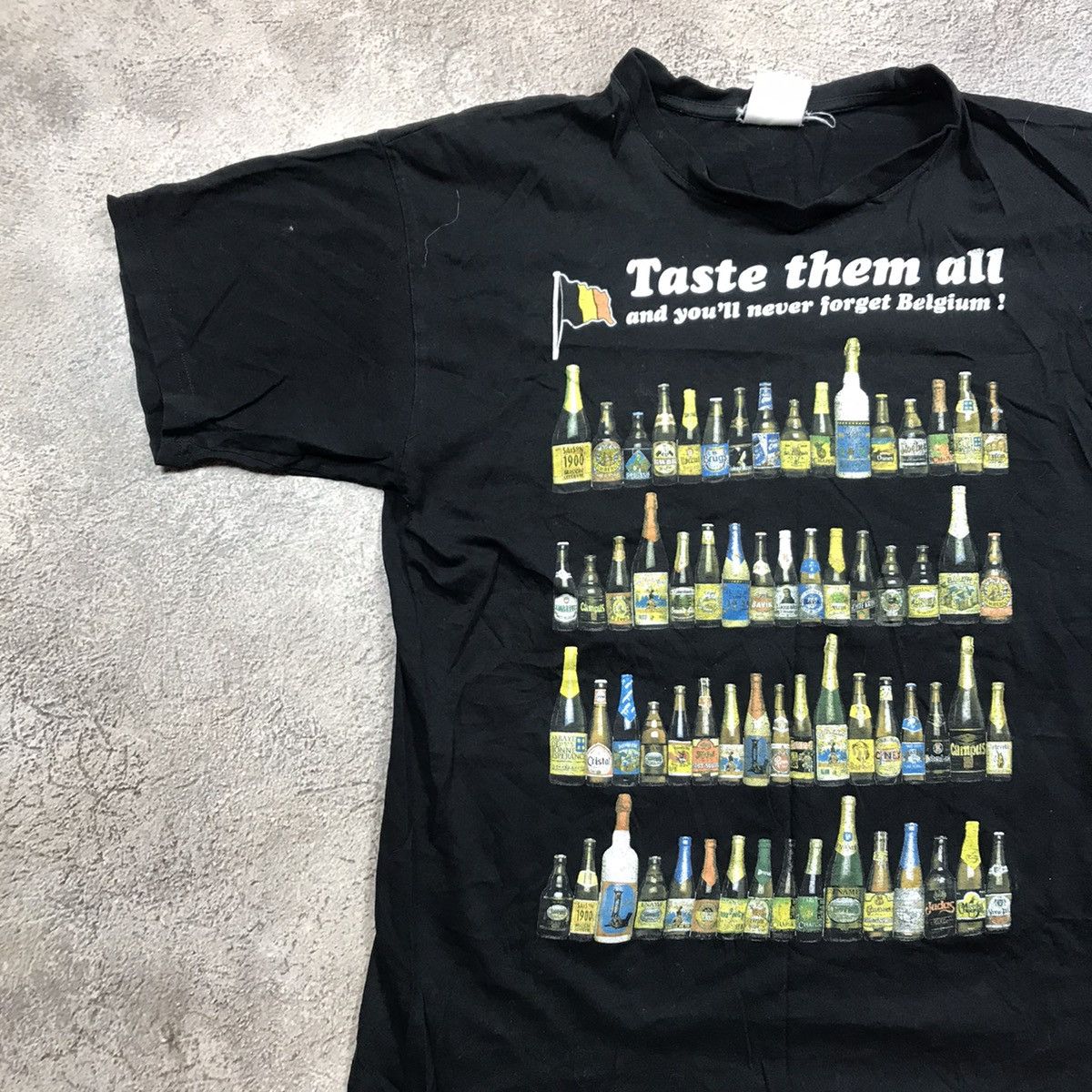 Vintage Vintage 90s Alcohol Graphic Tee Sun Faded Streetwear Baggy L Size US L / EU 52-54 / 3 - 2 Thumbnail