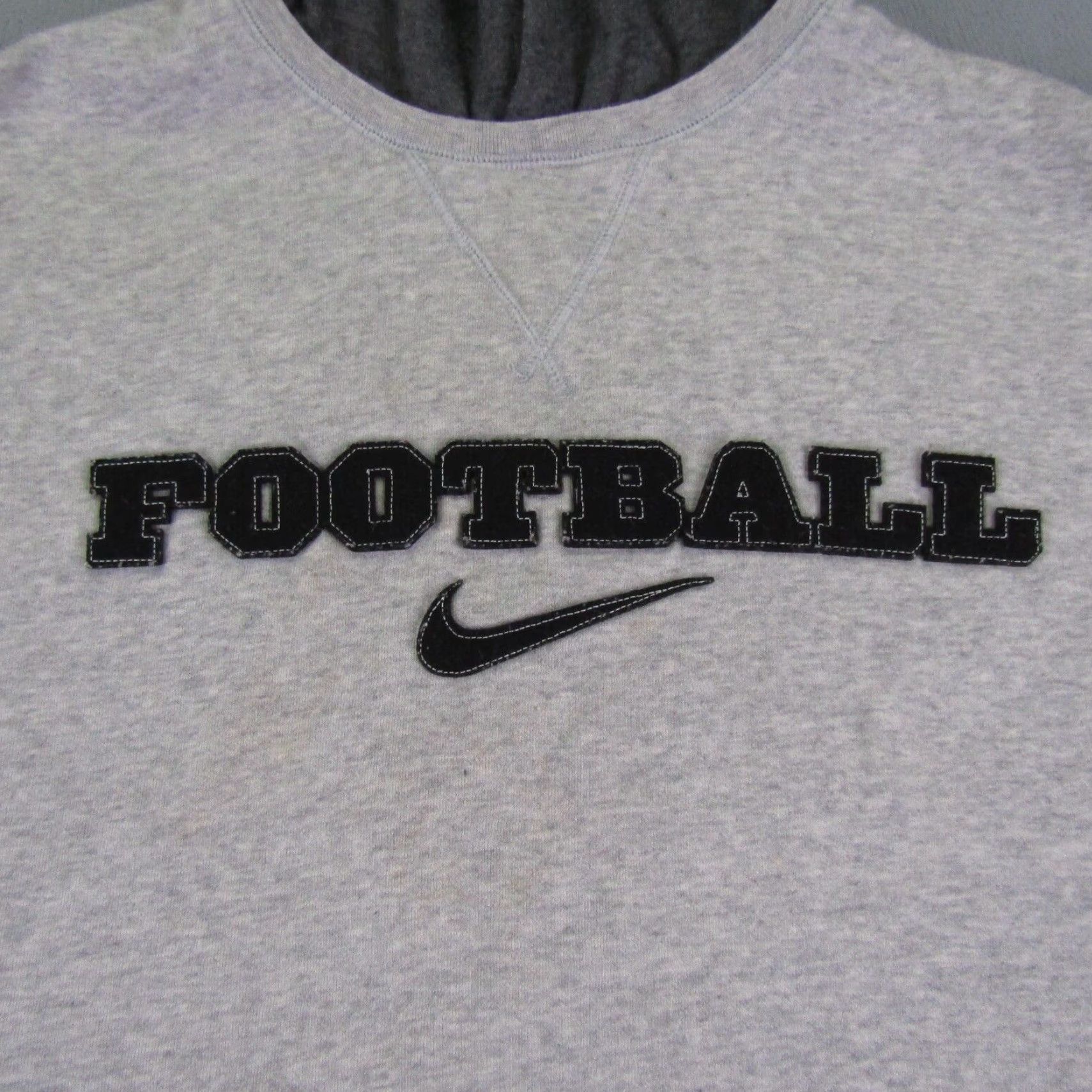 Nike VINTAGE Nike Hoodie Mens XL Black Football Pullover Skull Crossbones Y2K Size US XXL / EU 58 / 5 - 3 Thumbnail
