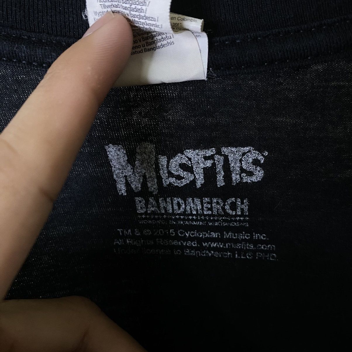 Misfits Misfits Horror Punk Band Official Reissue T Shirt Size US S / EU 44-46 / 1 - 7 Thumbnail