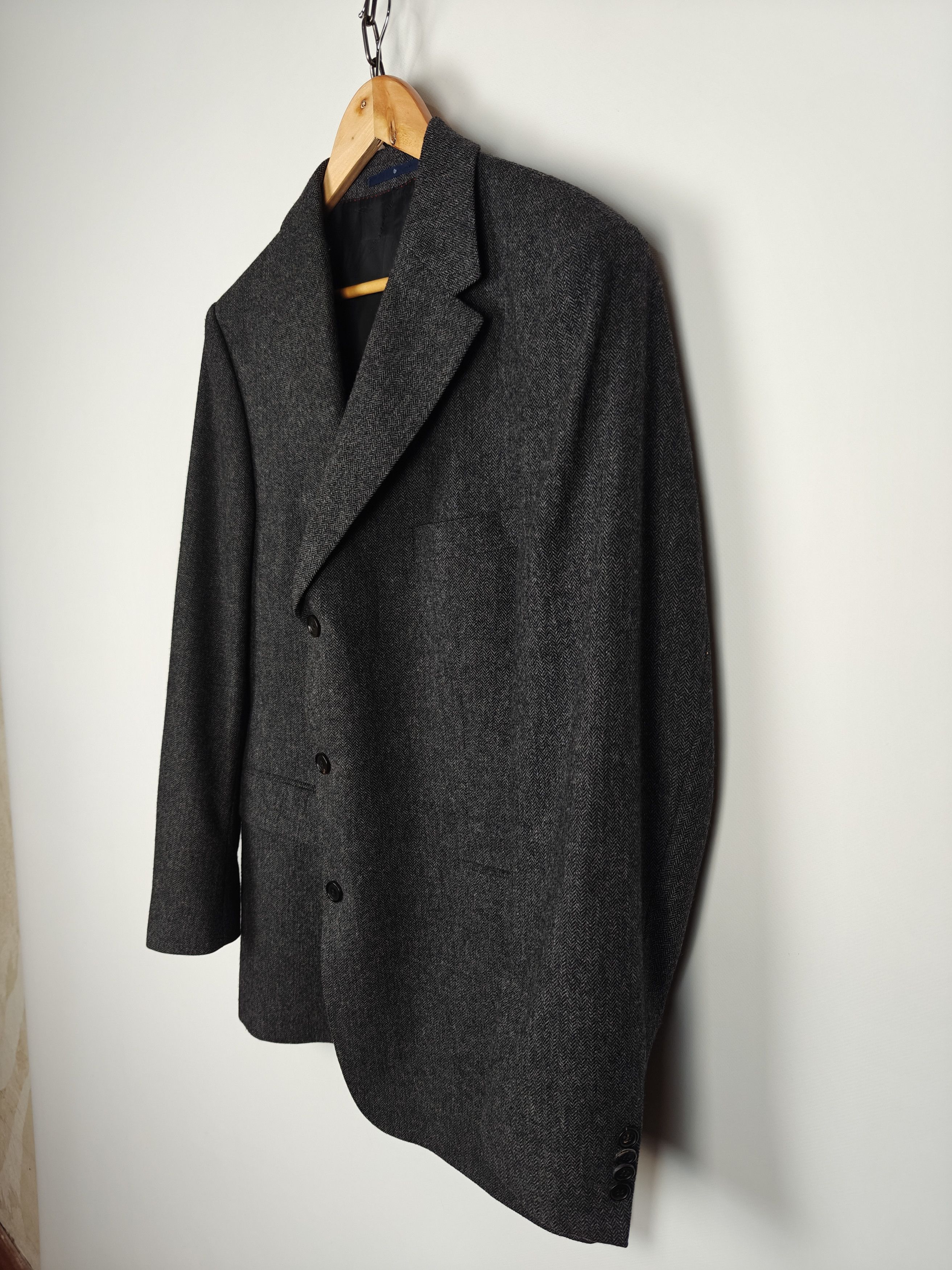 Burberry Burberry Wool Blazer Jacket Gray size XL Size 44R - 4 Thumbnail
