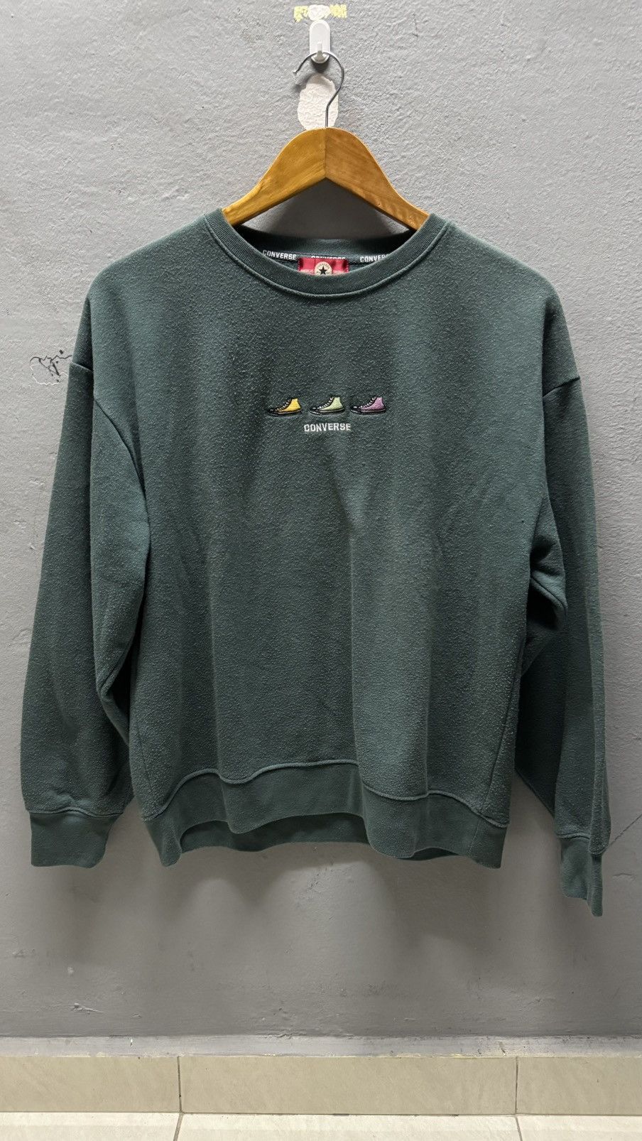 Converse Vintage Converse Sweatshirt Size US L / EU 52-54 / 3 - 1 Thumbnail
