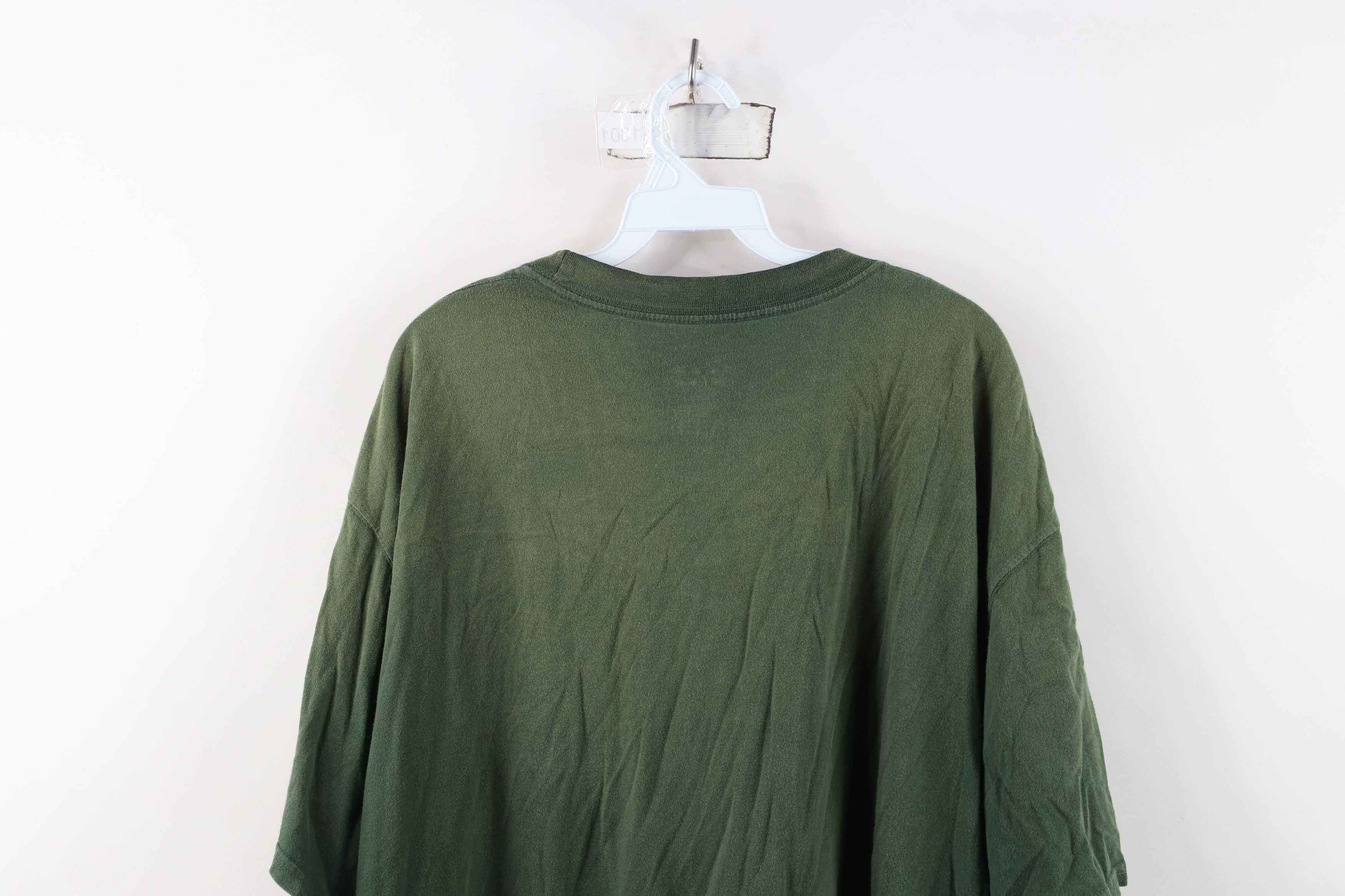 Champion Vintage Y2K Champion Sun Faded Classic Logo T-Shirt Green Size US XXL / EU 58 / 5 - 14 Thumbnail