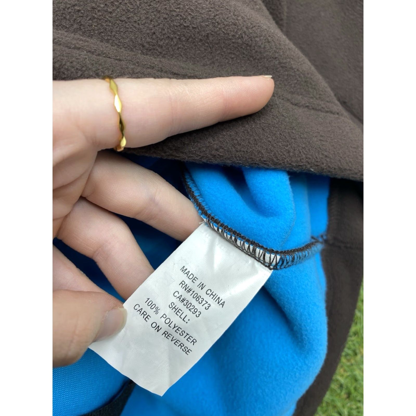 Vintage Zero Restriction Jacket Mens L Blue Tour Series Fleece 1/4 Zip Golf Logo Outdoor Sports Activewear Size US L / EU 52-54 / 3 - 6 Thumbnail
