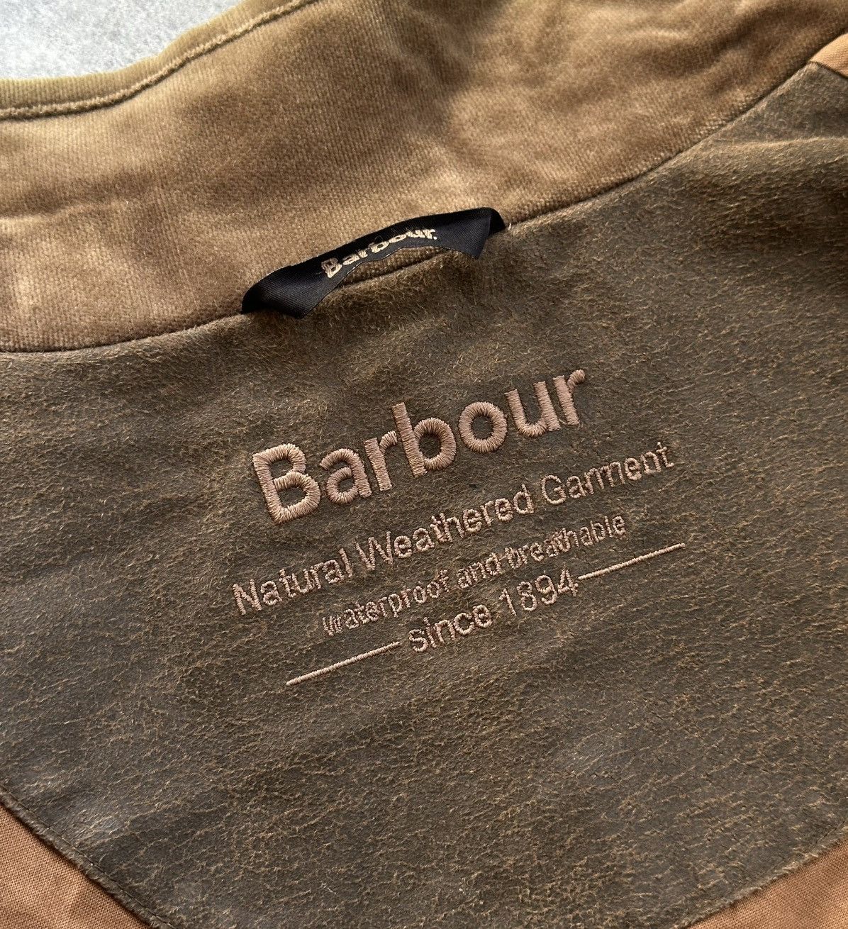 Barbour BARBOUR Weather Worked Utility Waterproof Jacket Size UK 14 Size M / US 6-8 / IT 42-44 - 10 Thumbnail
