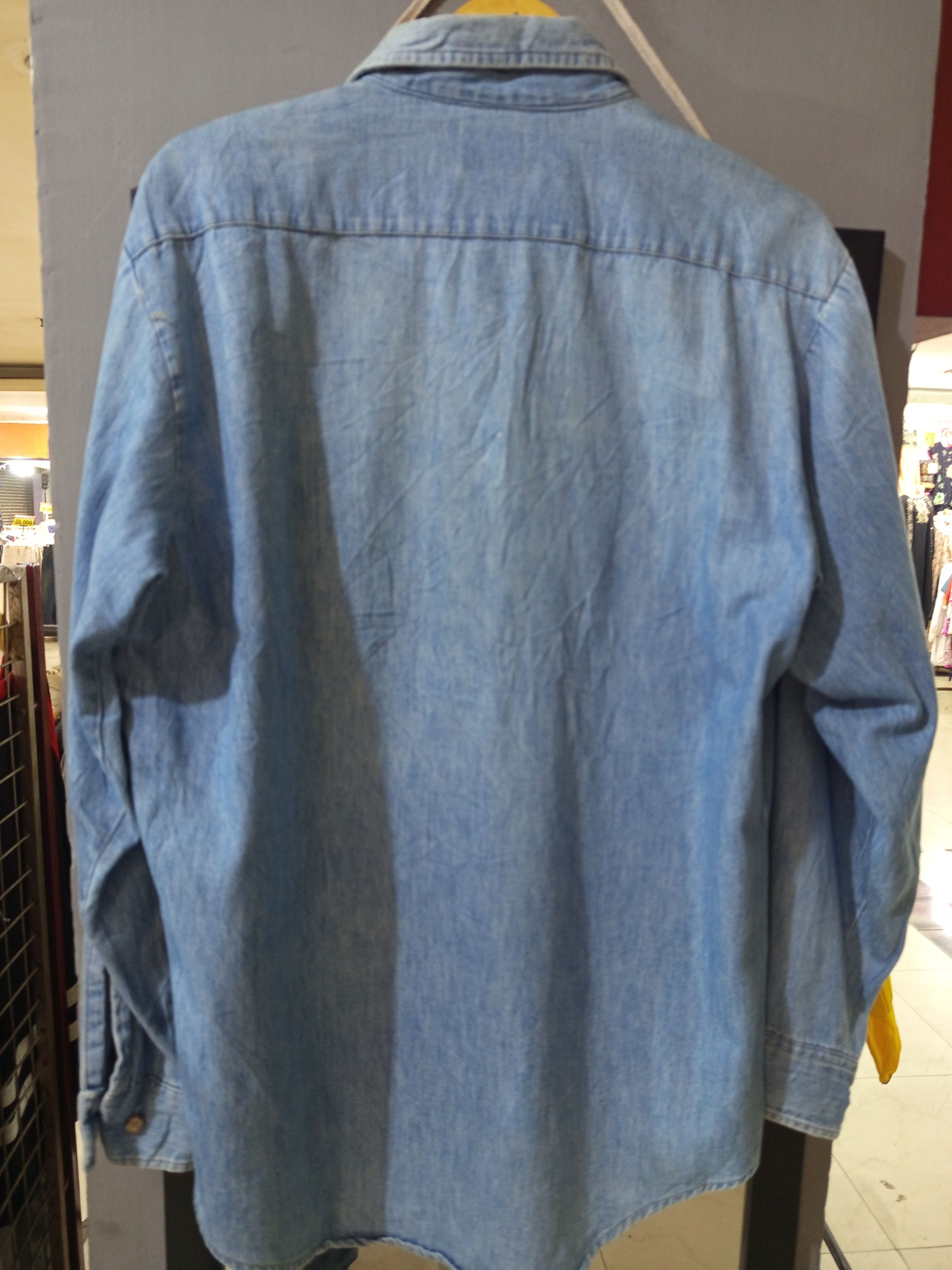 JCPenney 1970s BIG MAC Chambray Work Shirt Jc Penney Size US M / EU 48-50 / 2 - 6 Thumbnail