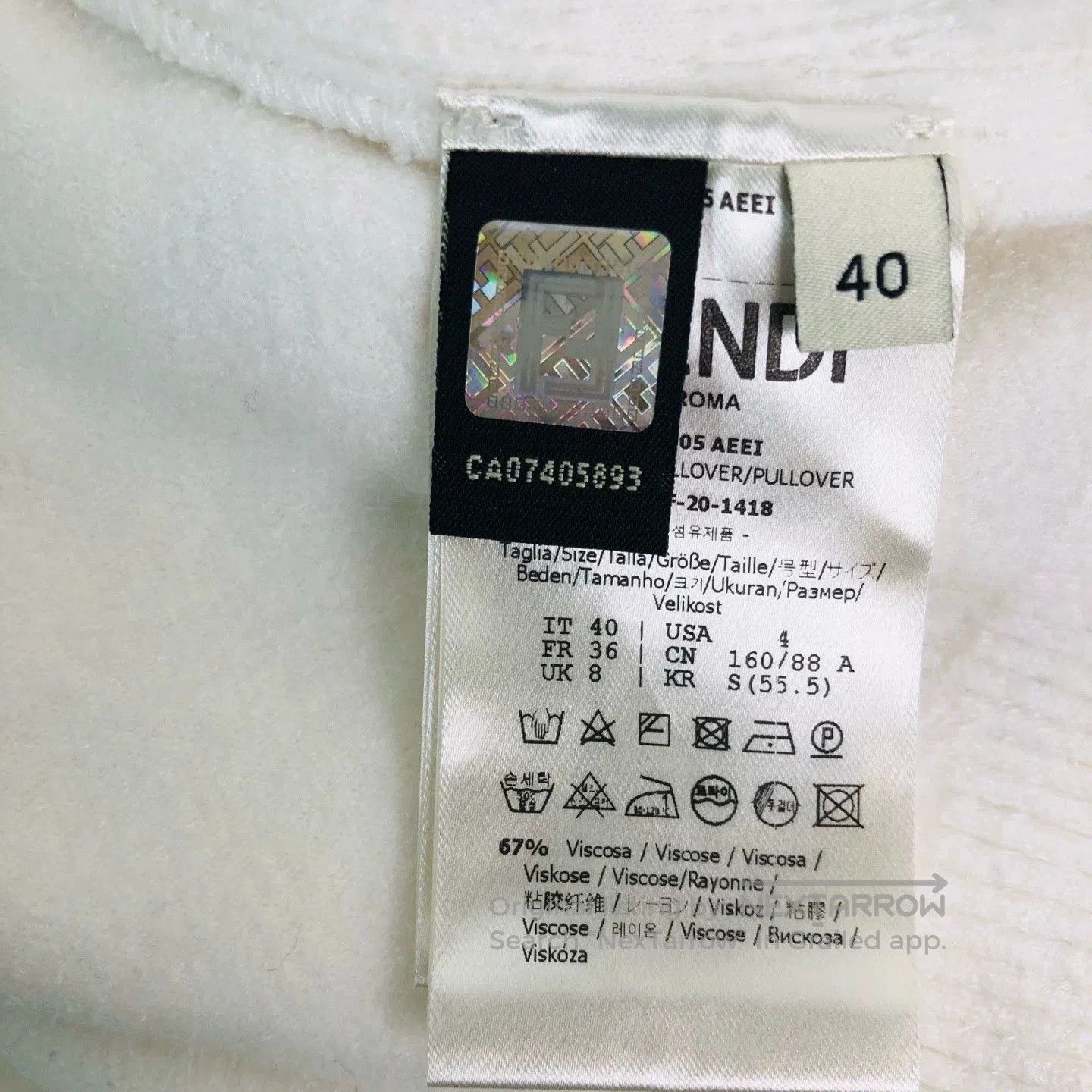 Fendi fendi ff logo high neck sweater. Size US M / EU 48-50 / 2 - 4 Thumbnail