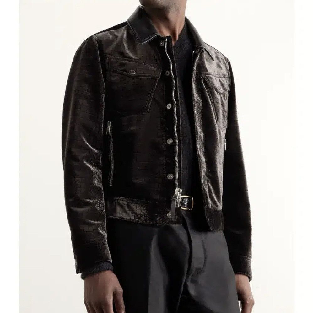 Tom Ford Tom Ford Velvet Jacket in Large Size US L / EU 52-54 / 3 - 2 Thumbnail