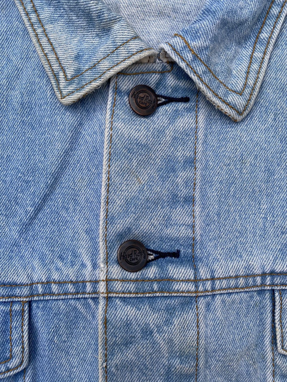 Hard Rock Cafe Vintage Hardrock Cafe Beijing Denim Jacket Size US XL / EU 56 / 4 - 7 Thumbnail