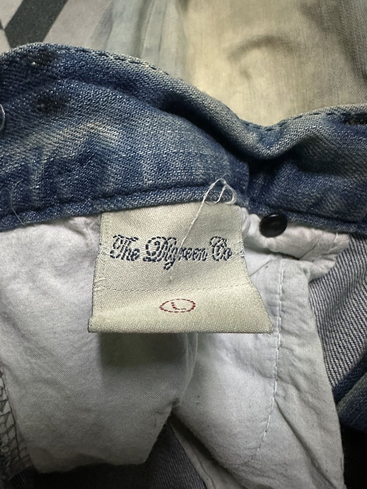 Japanese Brand The digreen.co tye dye stright cut Jeans Size US 33 - 7 Thumbnail