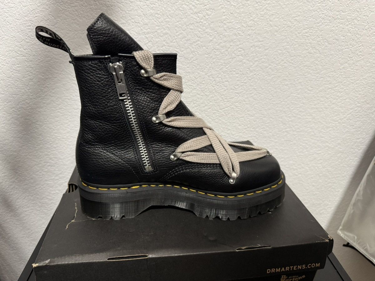 Dr. Martens × Rick Owens Rick Owens x Dr. Martens quad sole jumbo lace Size US 12 / EU 45 - 5 Thumbnail