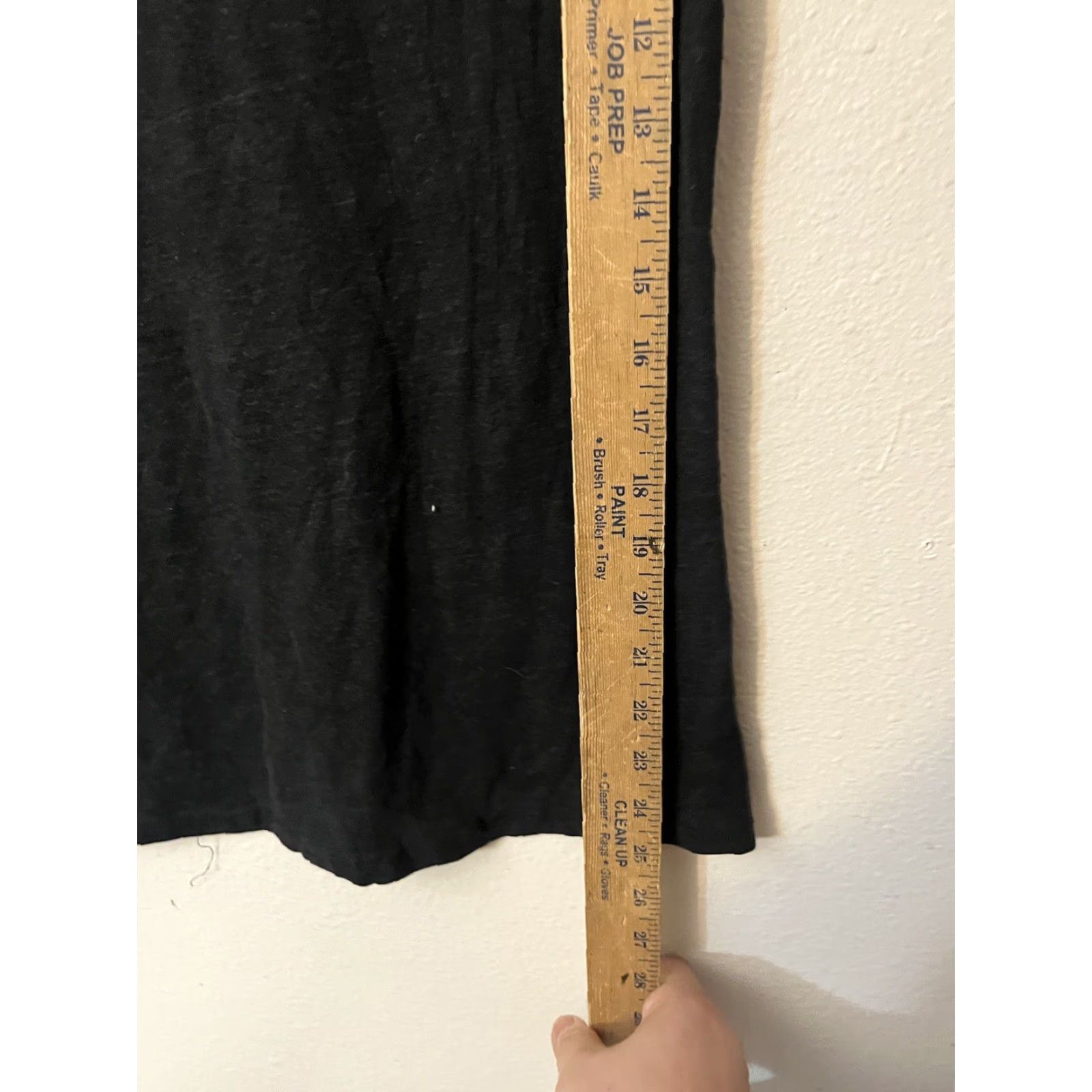 Old Navy Old Navy T-Shirt Short Sleeve V-Neck Black 100% Cotton Slim Regular Women S Small Vintage No N/A Size S / US 4 / IT 40 - 4 Thumbnail