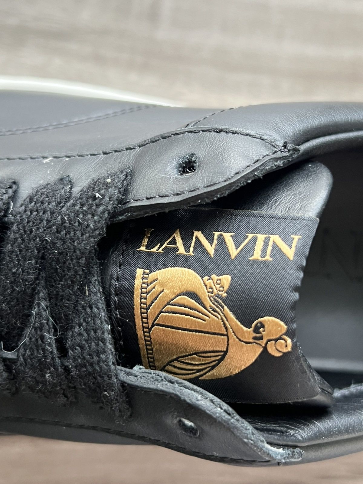 Lanvin LANVIN Ddb0 Leather Platform Sneaker WORN ONCE Sz. 9.5 Women Size US 9.5 / IT 39.5 - 7 Thumbnail