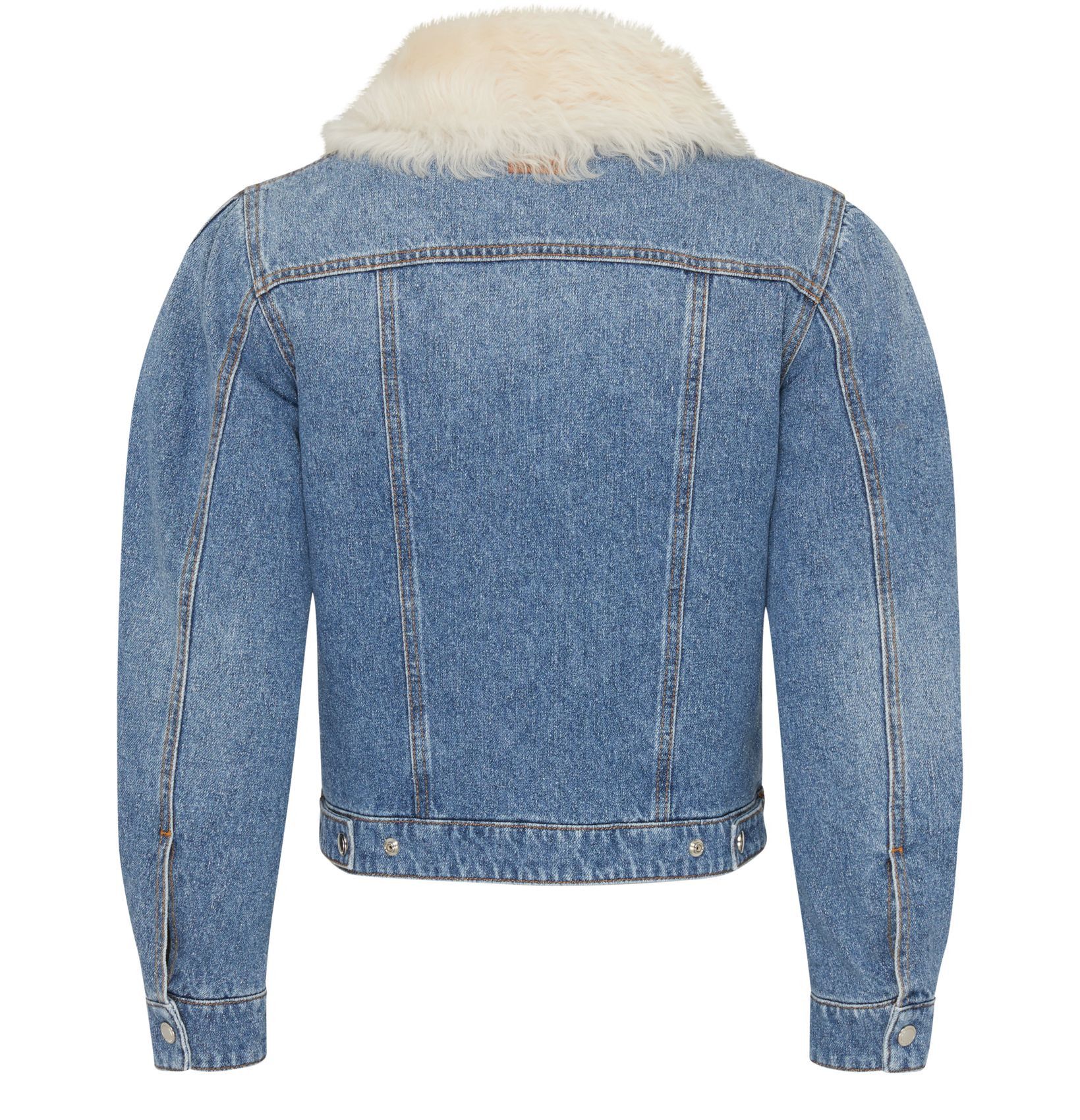 Chloe oc11z0525 Denim Jacket in Blue Size XL / US 12-14 / IT 48-50 - 3 Thumbnail