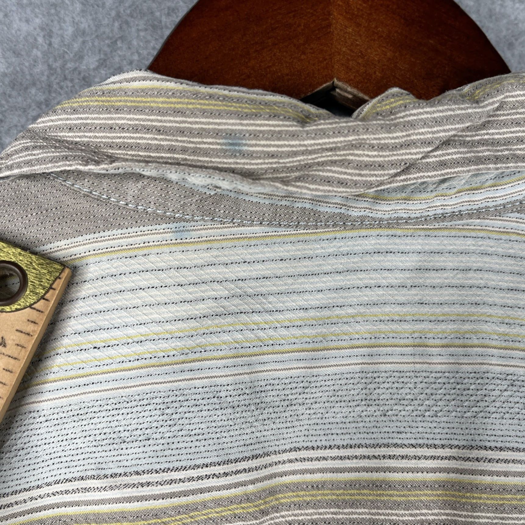 Tommy Bahama Tommy Bahama Silk Blend Shirt Large Colorful Striped Button Up Short Sleeve Mens Size US L / EU 52-54 / 3 - 7 Thumbnail