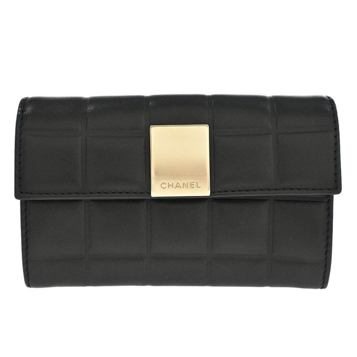 Chanel Chanel Chocolate Bar Wallet Lambskin Size ONE SIZE - 1 Thumbnail