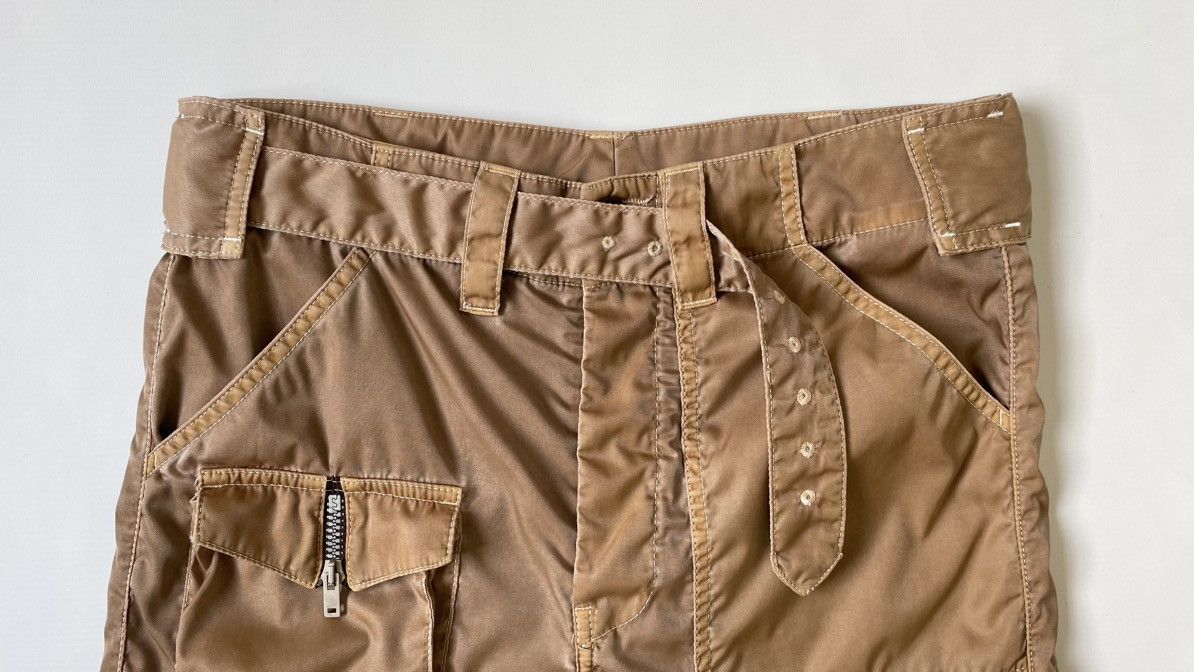 Maison Margiela Sample Over Dyed Nylon Cargo Trousers Size US 32 / EU 48 - 5 Thumbnail
