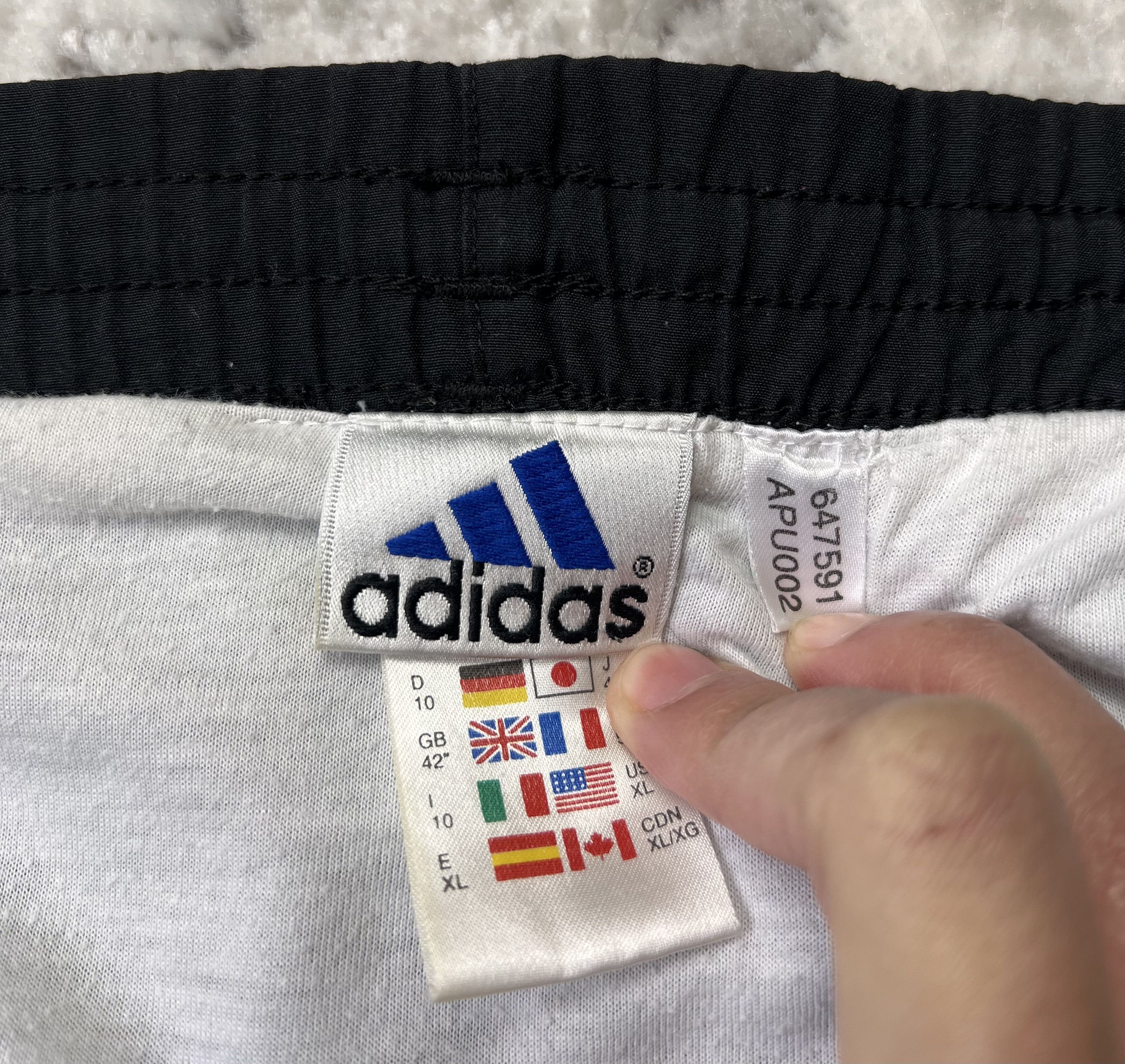 Adidas × Vintage Vintage Adidas 3-Stripes Swim Shorts Y2K XL Size US 36 / EU 52 - 12 Thumbnail