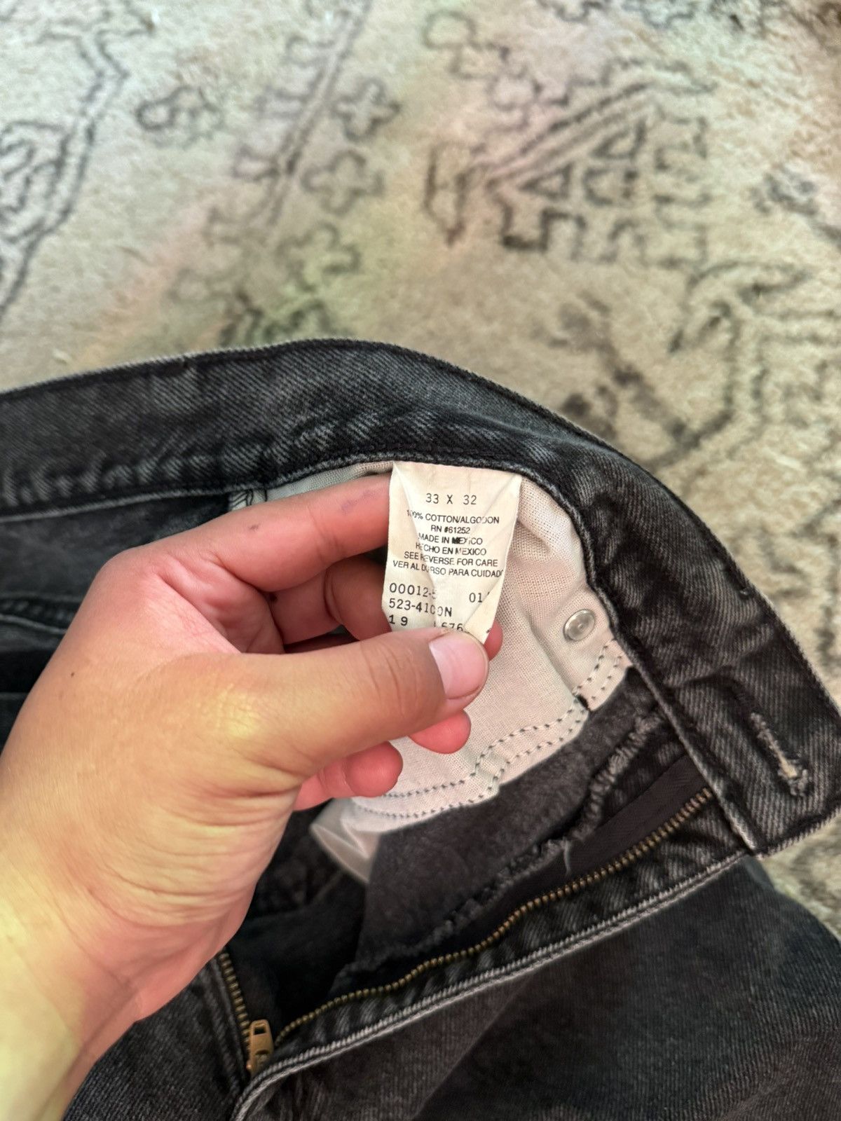 Arizona Jean Co. Men’s Vintage Arizona Denim Co Relaxed Fit Jeans Size US 36 / EU 52 - 3 Thumbnail