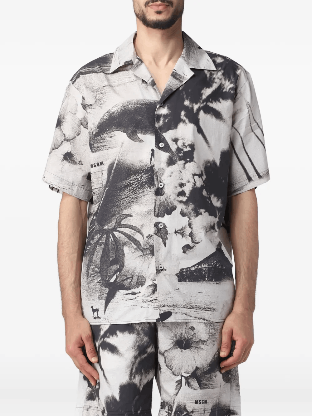 Other Graphic-Print Short-Sleeve Shirt | Grey Size US L / EU 52-54 / 3 - 3 Thumbnail