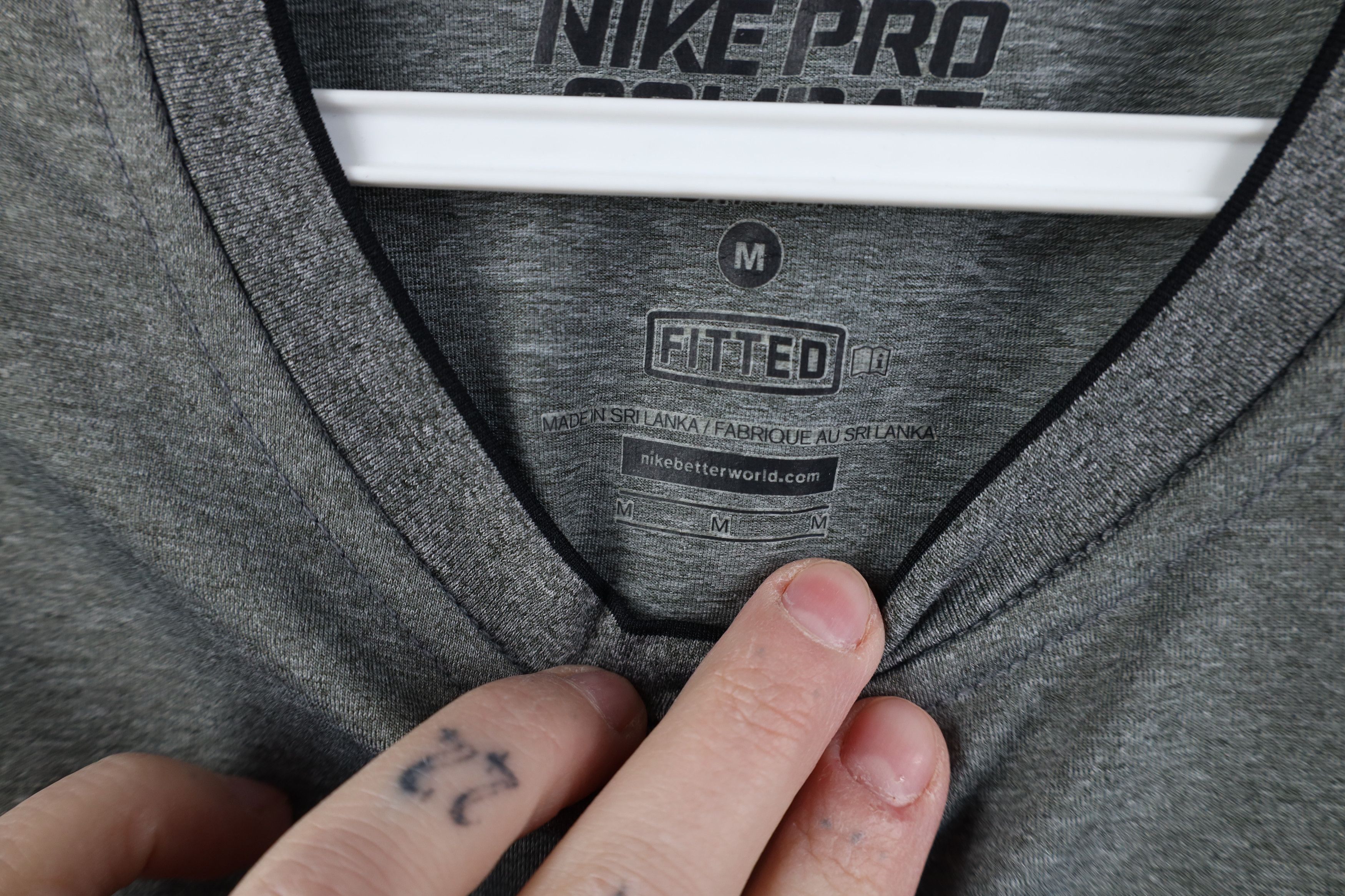 Nike Nike Pro Combat Compression Gym Short Sleeve T-Shirt Size US M / EU 48-50 / 2 - 7 Thumbnail