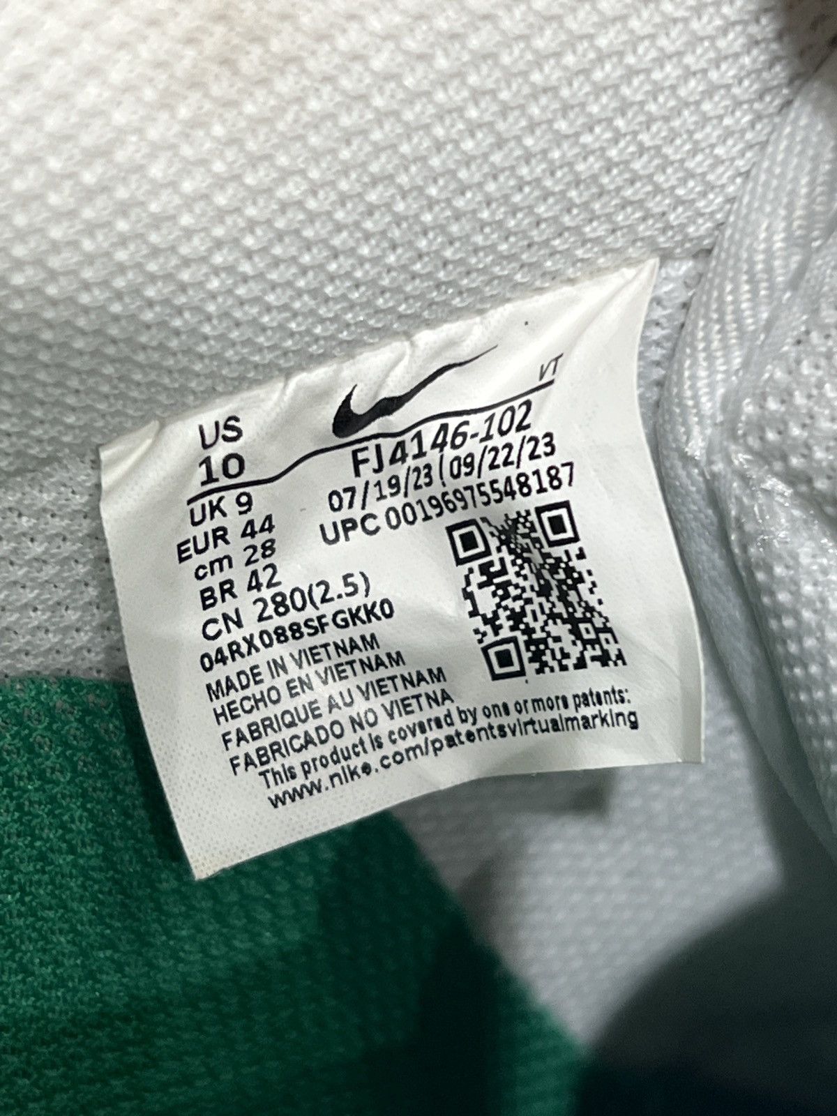 Nike Nike Air Force 1 ‘07 White Malachite Sz. 10 (2023) Size US 10 / EU 43 - 9 Thumbnail