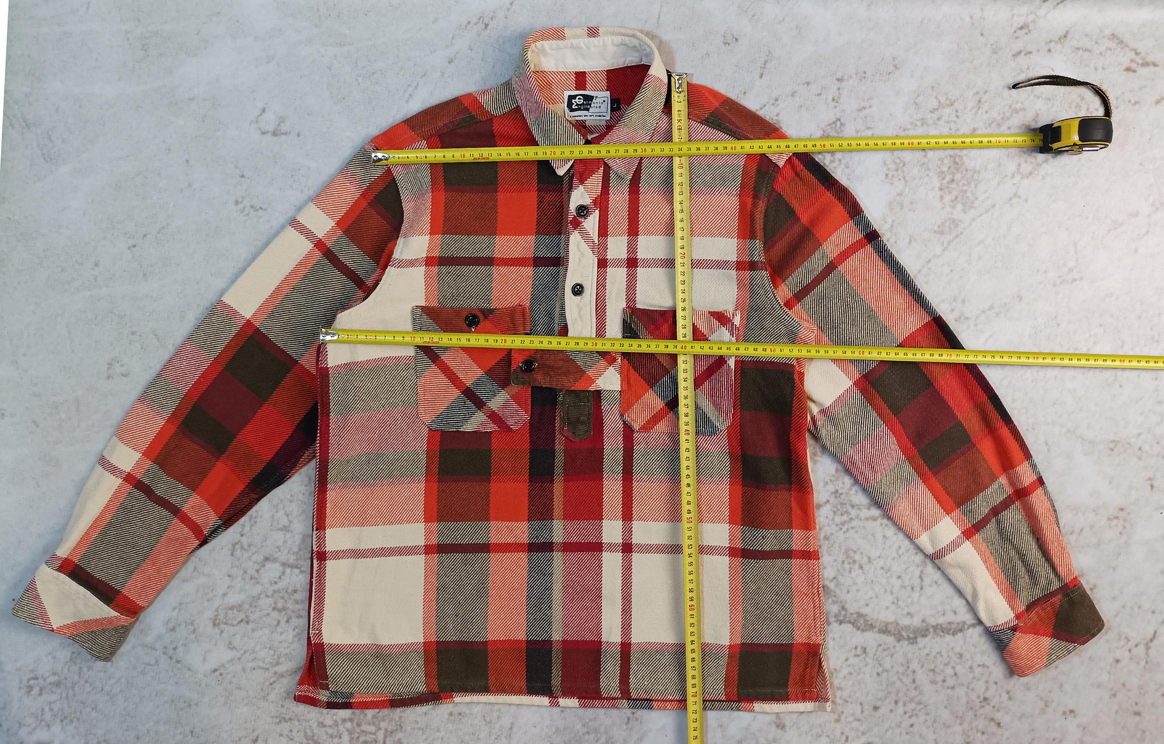 Engineered Garments Engineered Garments USA Heavyweight Flannel Pullover Shirt L Size US L / EU 52-54 / 3 - 5 Thumbnail