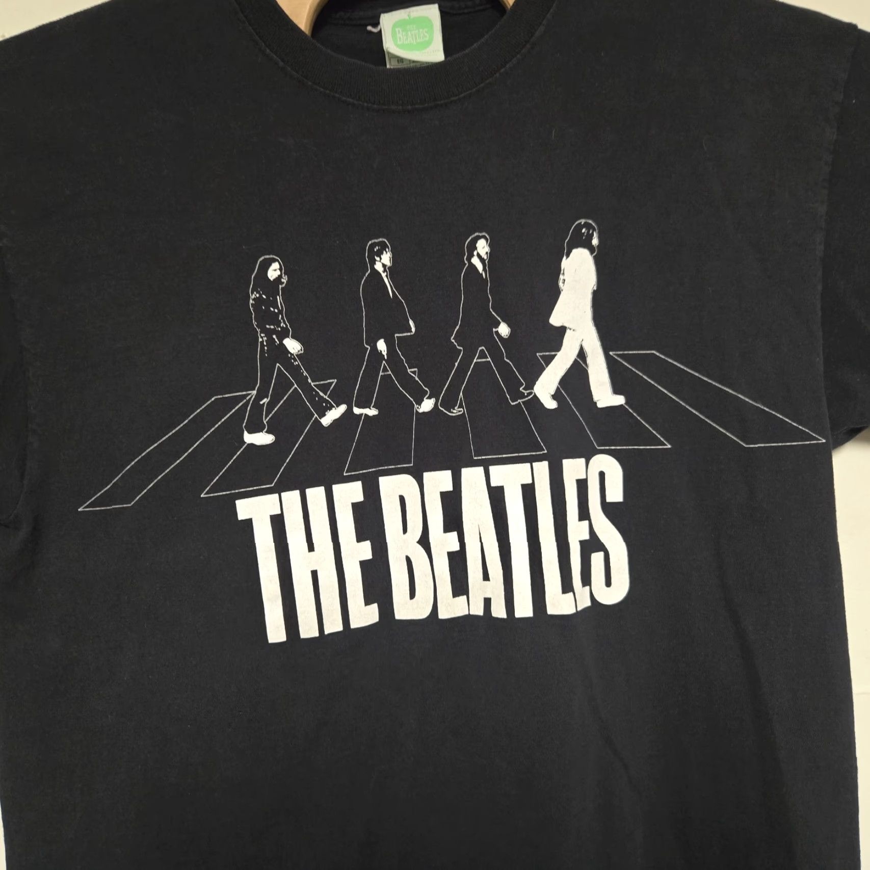 Vintage VINTAGE The Beatles Shirt Mens XL Black 2000s Classic Band T-Shirt Size US XL / EU 56 / 4 - 4 Thumbnail