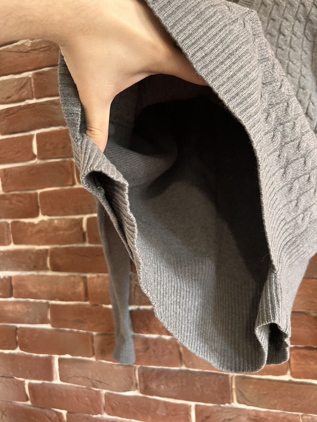 Acne Studios × Designer Acne Studios AW08 DF Layered Cable Wool Knit Luxury Casual Size US M / EU 48-50 / 2 - 9 Thumbnail