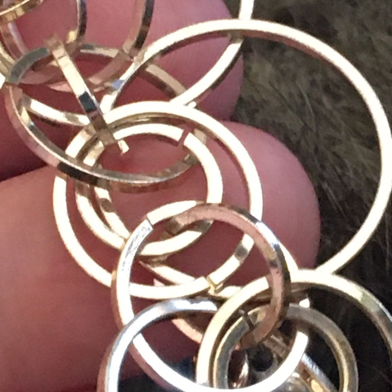 Alfani Alfani shiny gold tone multi size ring bracelet Size ONE SIZE - 7 Thumbnail