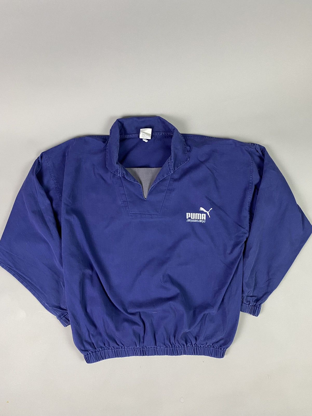 Puma × Vintage Vintage Puma Pullover Blue Y2K 80-90s - Rare Oversized Fit Size US L / EU 52-54 / 3 - 1 Thumbnail