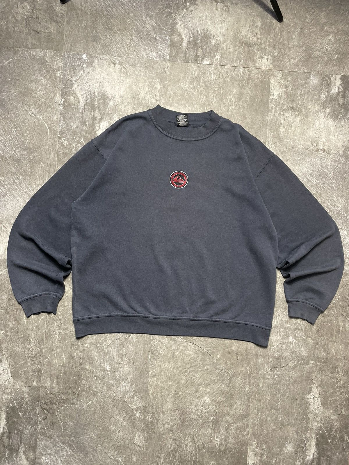 Quiksilver Quiksilver Vintage Sweatshirt Big Logo Y2K 90s Surf Size US L / EU 52-54 / 3 - 3 Thumbnail