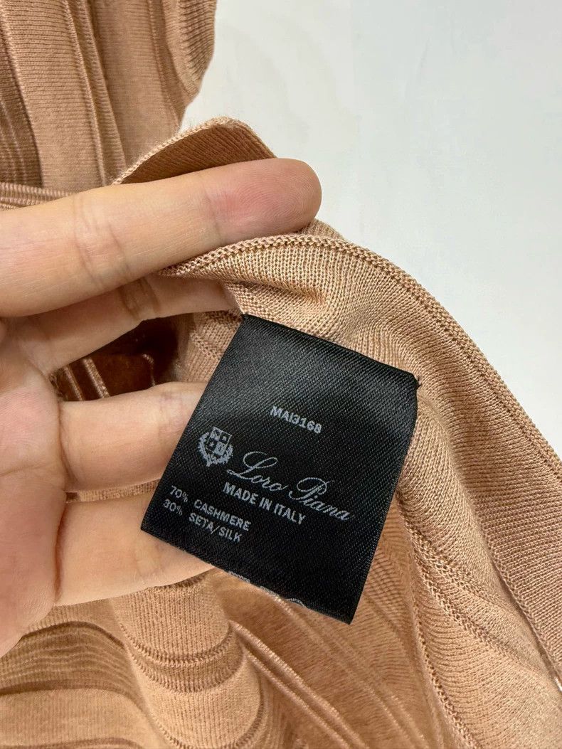 Loro Piana LORO PIANA Striped silk cashmere top Size M / US 6-8 / IT 42-44 - 3 Thumbnail