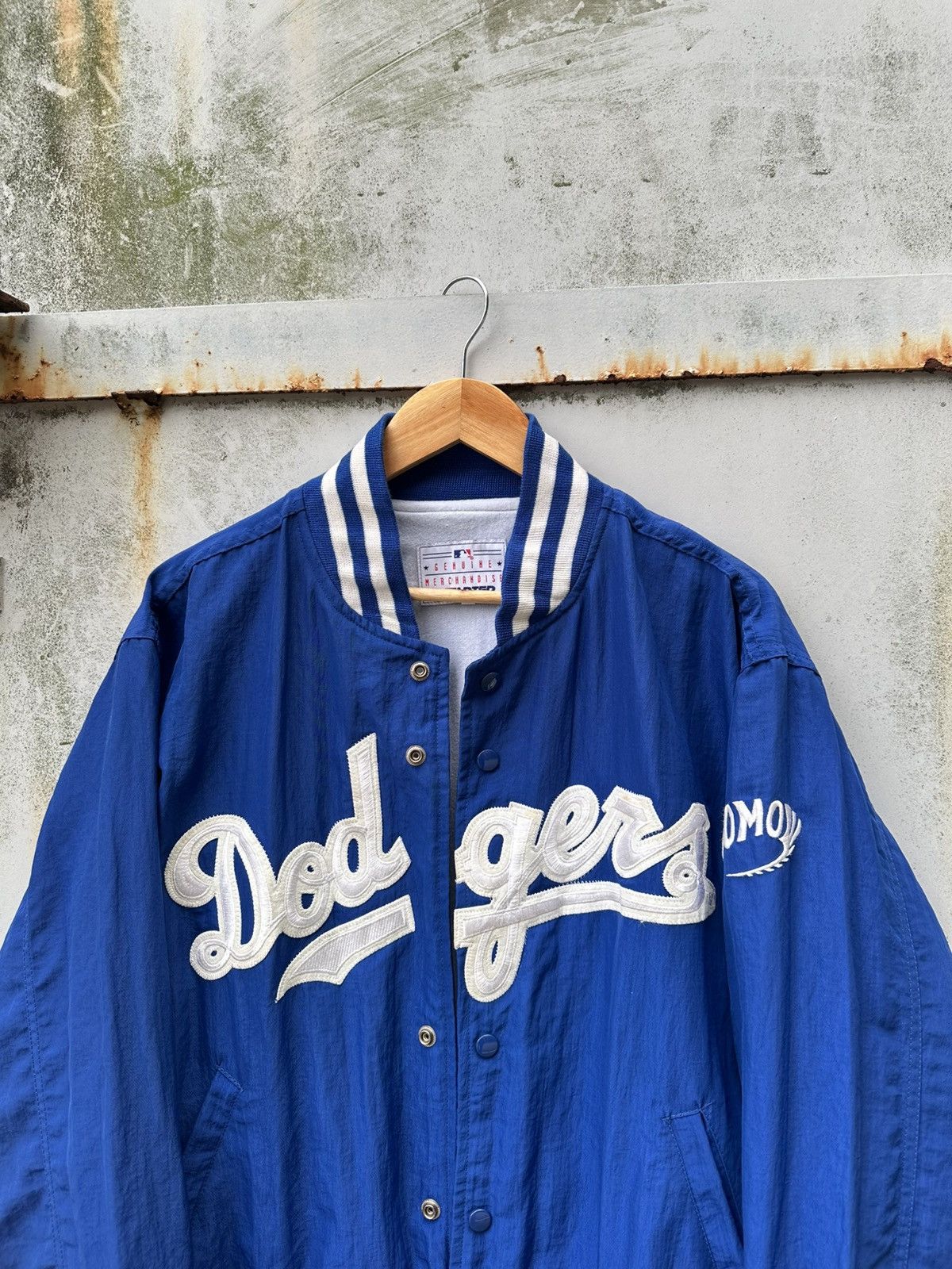 Vintage 👹Vintage Starter Dogers X Nomoo Bomber Jacket Size US M / EU 48-50 / 2 - 6 Thumbnail